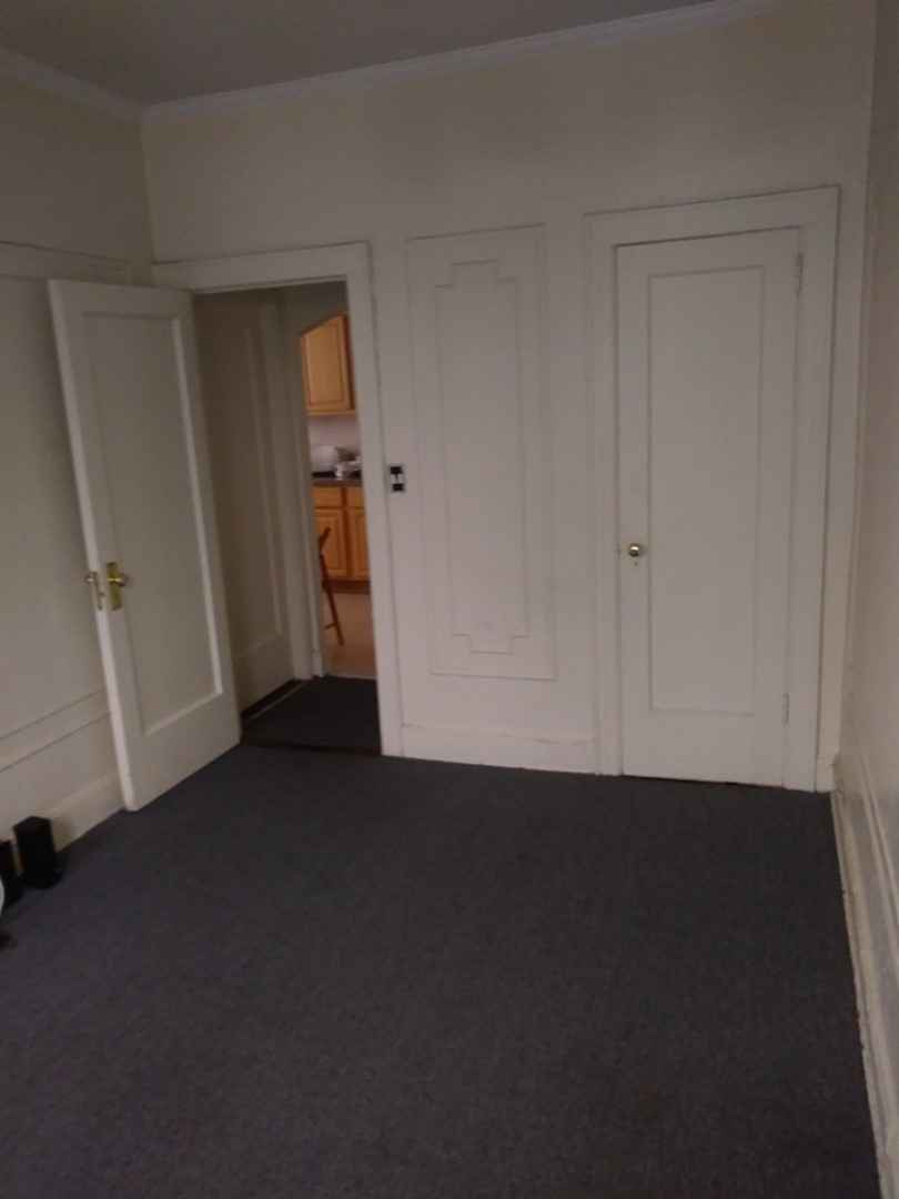 1 BR available in a 2BR apartment. The roommate is a nice, active, elderly lady. Water and heat is included but other utilities (electricity, internet, gas) is separate. There is a shared kitchen and bathroom. It is located in Ridgewood, NY conveniently near the L train which is 20 minutes out from Union Sq. in Manhattan. Prospective tenants should have good credit, proof of income, and savings. If applying for the apartment, there will be a credit/background check subject to a fee. Lease is for 1 year and move in date is for September but can negotiate an earlier date if needed. Viewings are available by appointment.