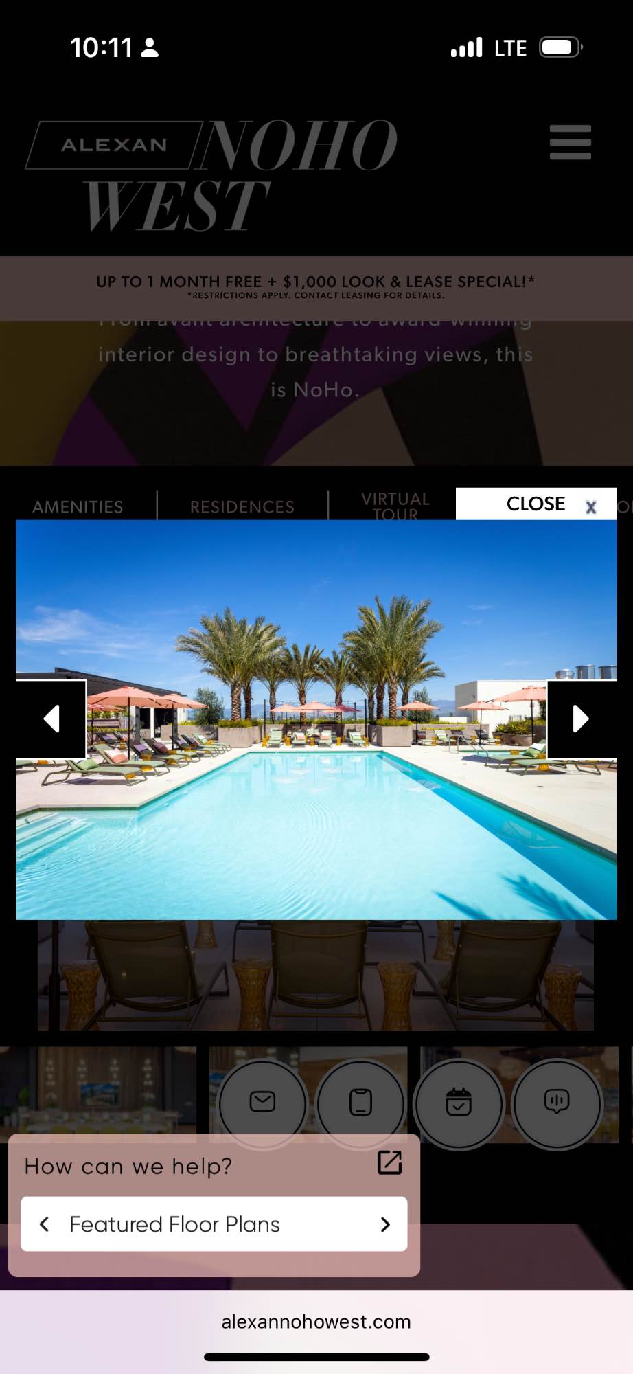 Hello I am a professional female looking for a reliable roommate to lease this beautiful two bedroom two bathroom apartment at the Alexan NoHo. Has tons of amenities on site and walking distance to several shopping places and movies and restaurants.