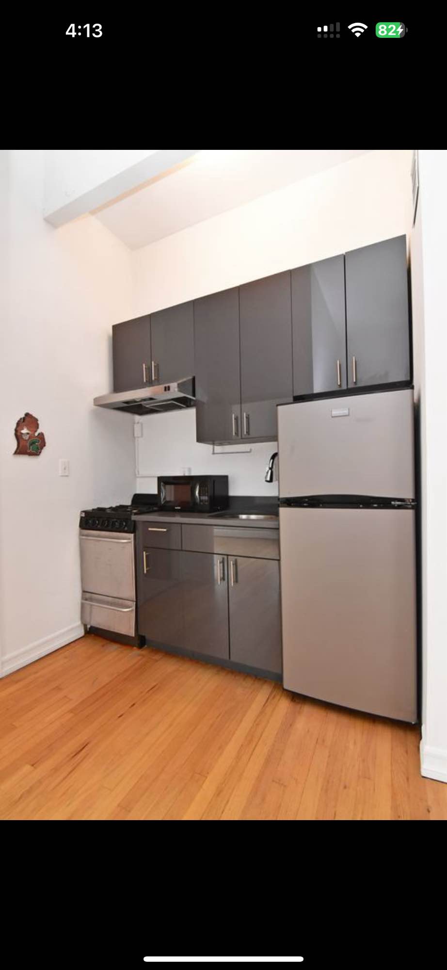 I am looking for a candidate for my 1 bedroom fully furnished + kitchenware + WiFi apartment. Video intercom, elevator, washer/dryer, & gym in the building, microwave & dishwasher in the apartment. Utilities (heat, gas, and electrical) are included in the rent.