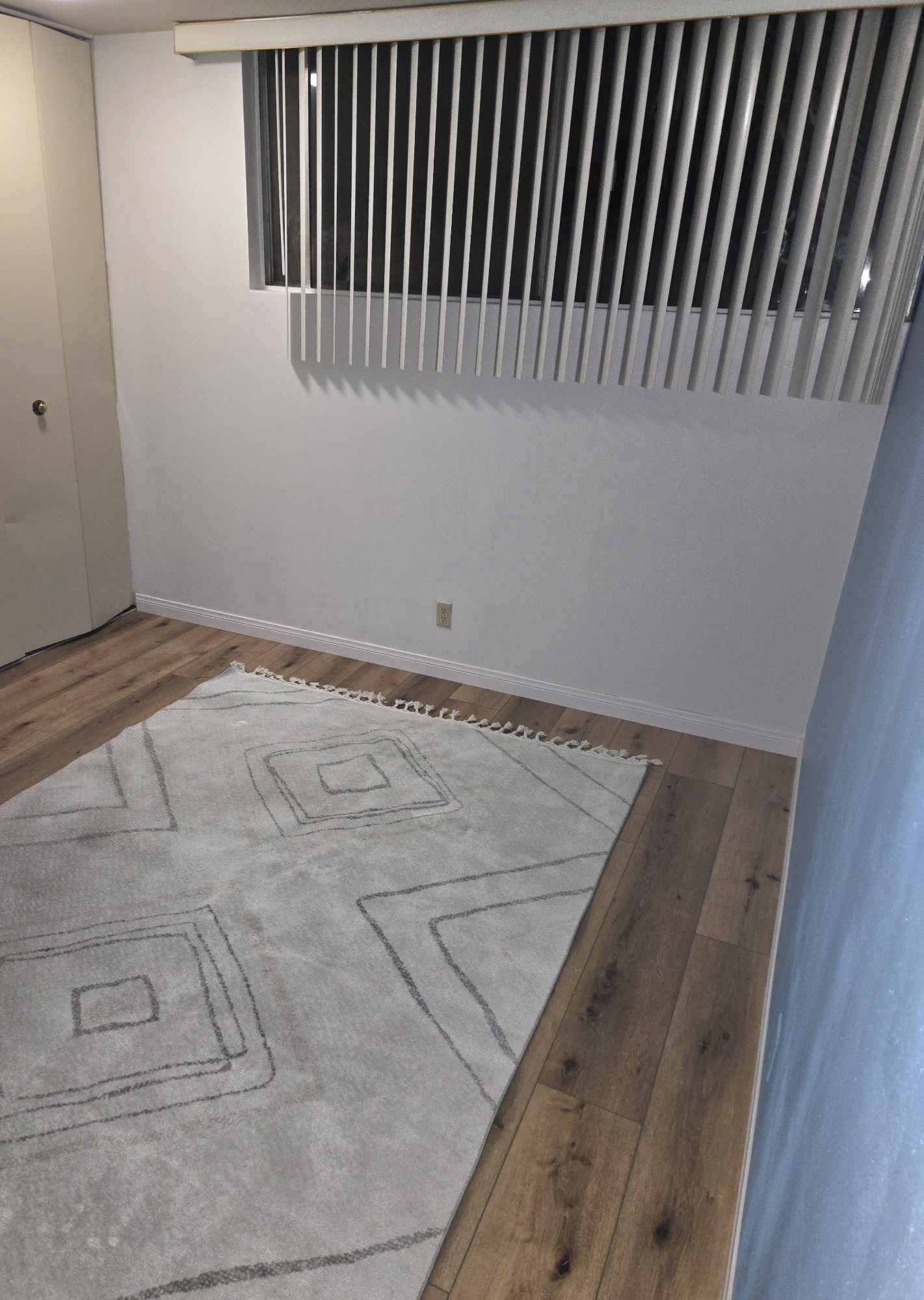 Standard 11x12 room in a quiet and clean apartment.