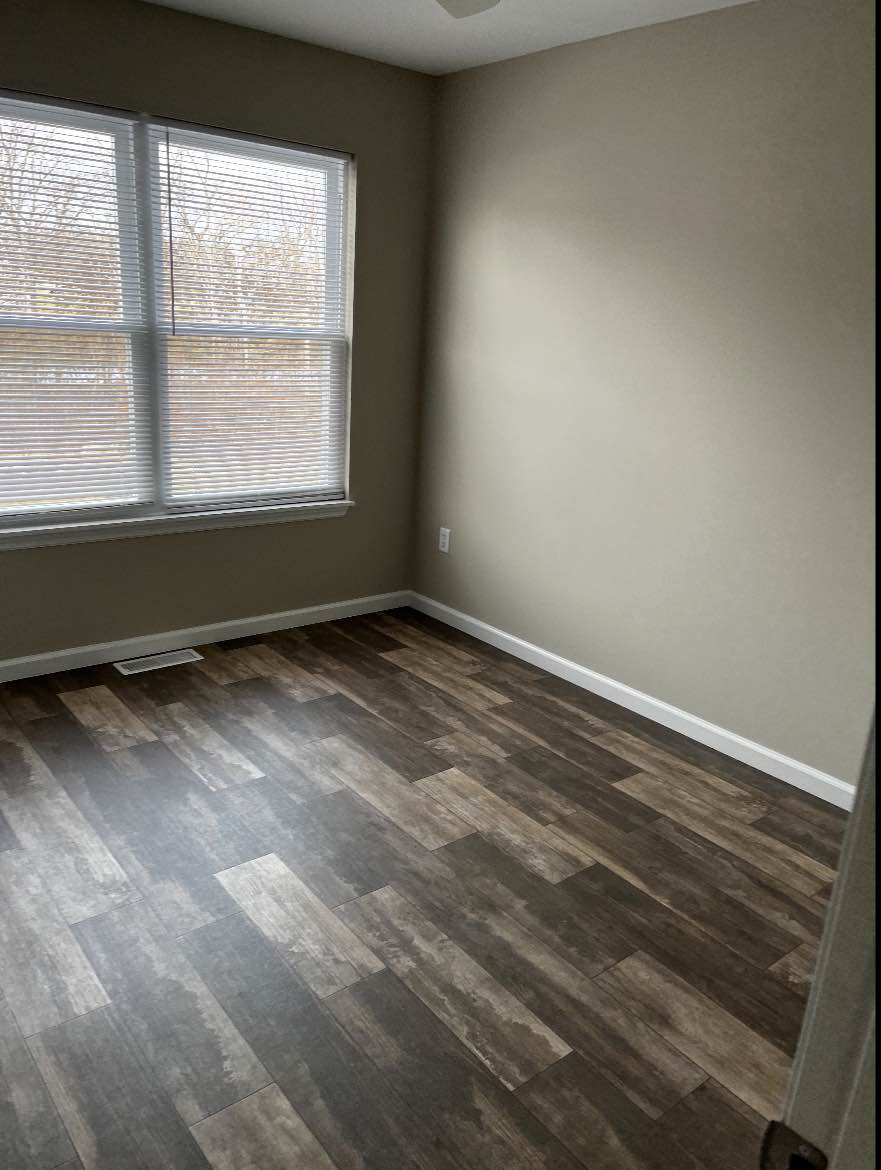 Hello! My name is Maddie! I’m a 22 year old student and warehouse employee looking for a roommate while I’m in classes. I am open to lease length, and I’m a pretty clean person who can keep to myself or be sociable! I work overnights and sleep/take classes during the days, and I have a small dog!    ROOM- I have a bed available for the room if desired, but no other furniture for the specific room. It’s a  bedroom  bath house with all the bedrooms upstairs. I am using the smallest room as an office and the  bath is on the main floor. But the third bedroom and the upstairs hall bathroom with a bath/shower combo would be private. Driveway parking available. All utilities would be included, I have spectrum internet.