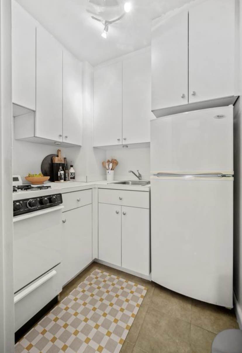 Furnished...Apartment 5B at 210 East 63rd Street is a bright and wonderfully proportioned alcove studio apartment with a separate sleeping area. This unit overlooks a quiet tree-lined street on the Upper East Side. Natural light pours through a full wall of windows, blanketing the living/dining room during daylight hours and providing an excellent atmosphere to enjoy a morning coffee before the start of a busy day.