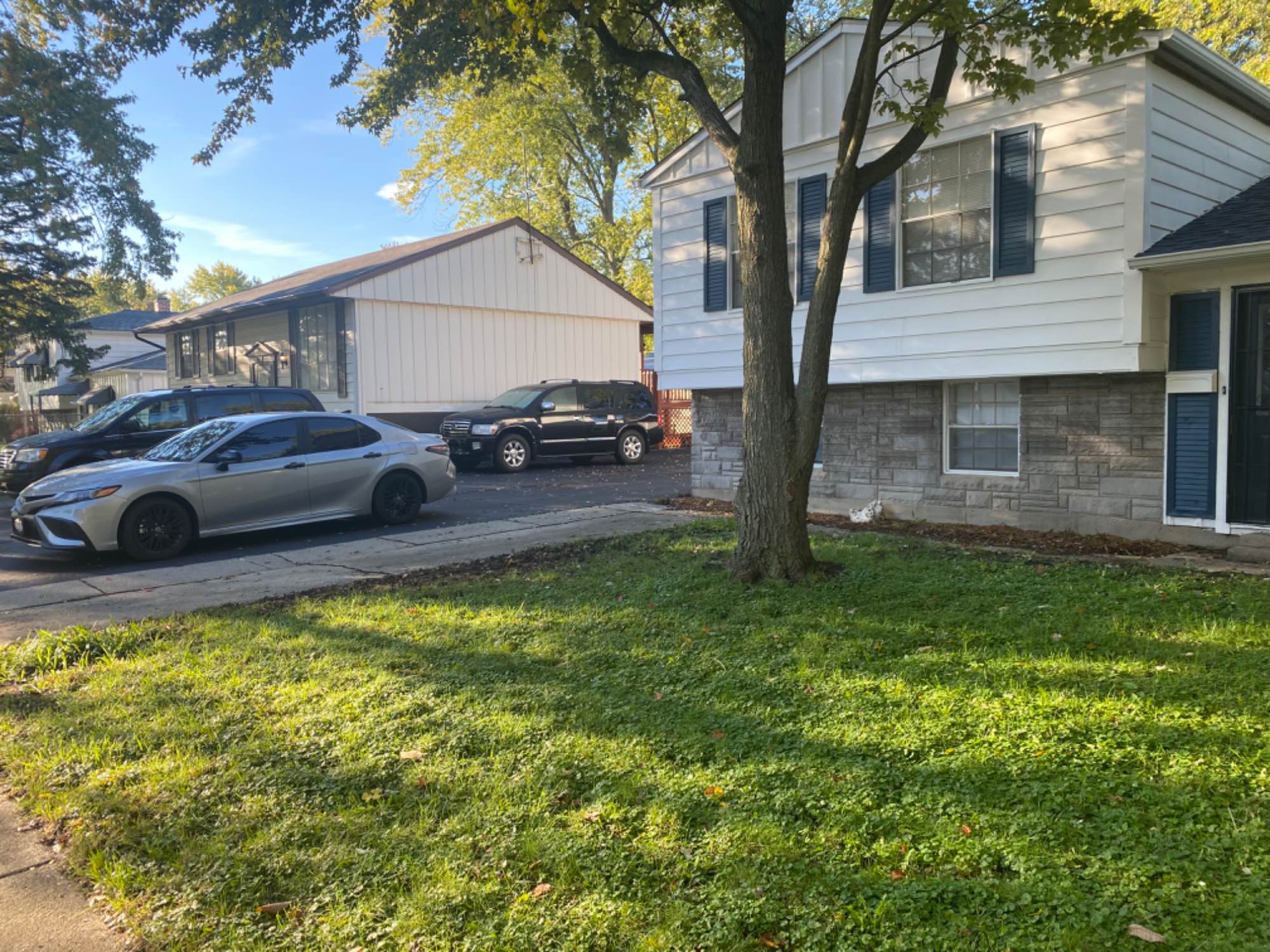 My day is usually filled with tasks online, I manage a few businesses. I have a black and white male cat named Royalty. The kitchen and bathroom with shower upstairs will be shared, there is a half bath downstairs. All transparency here, the tenant will have a semi furnished lower level to reside in for privacy with full access to the back entry (optional). There will be house etiquette rules. The garage is not available at the moment but driveway is shared (village sticker required). No pets allowed. No illegal activity. First month rent and deposit $1350 due at move in. 