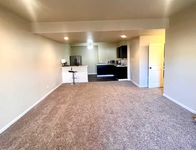 Beautiful townhouse in Briargate neighborhood awaits your arrival. We are parents of Academy graduates with new space available for rent. The recently completed walkout is 1,200 sq ft with a large living area, and bedroom complete with lovely natural lighting. A new washer and dryer has been added to the new kitchenette to complete the ensemble. We are a fun, caring couple that will give you space but will also be there if you need help.