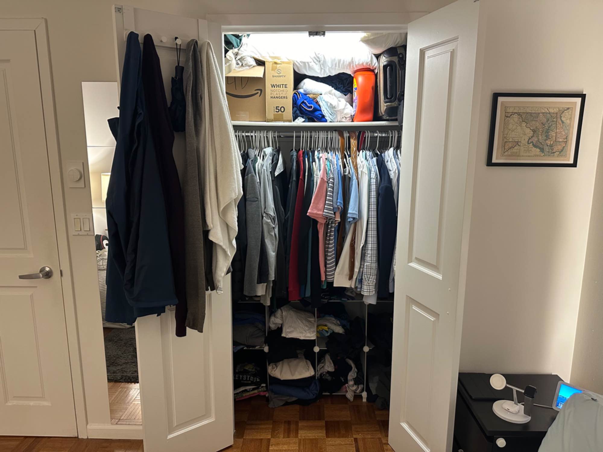 One of our roommates is moving out at the end of our lease that ends on 11/30 so we’re looking for a roommate to fill his room and sign a new 1-year lease with us. The room will be available on November 17th since the roommate is leaving early. The room is in a large 3 bed flex, 2 bath in a luxury doorman building with amenities - 24hr doorman, gym, elevators, roof deck, clubhouse, outside gardens and 2 laundry rooms. We have a full size kitchen, a good size living room and all the rooms have a/c that heat and cool. You’d be sharing a restroom with one roommate. The other roommate has the master bedroom with his own restroom. I have the flex room. The flex room has a real wall so it’s an actual room. The building is Ivy Tower and is in Midtown Manhattan on 43rd St between 8th and 9th avenue. Pictures include the common areas, your room, and the bathroom you’ll be sharing. Room will be unfurnished.

The lease will have to be signed by November 15th and the room will be available for move-in on November 17th but the lease will start December 1st.

Your portion of the rent would be $1,965. One month security deposit and 1st months rent is due at lease signing. The building requires that each tenant make at least 40x their portion of the monthly rent. Proof of income and employment will be needed by the building.

About the roommates:
- We’re both chill 27 y/o guys and work in finance. 
- One is from SoCal and the other from Australia. 
- We’re friends and hoping to bring someone in who’s down to be apart of the friend group.
- We drink and smoke weed.
- We care about keeping the apt clean so looking for someone who cares too.

If you’re interested in the room, text me at (714)248-2205 with some info about yourself. I’m happy to answer any questions and can show the apt/building.