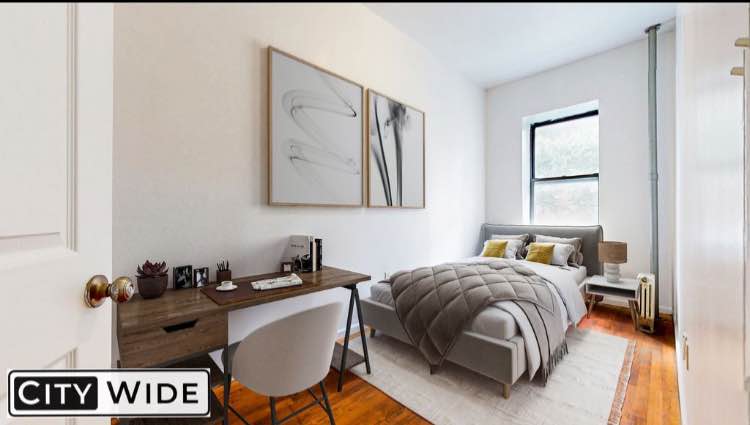 Welcome to your new 1 bed, 1 bath East Harlem apartment! This unit is on the second floor (just one flight up!!) of a walk-up building, located steps away from the 110th St. 6 train station.

Unit features beautiful hardwood floors, high ceilings, and plenty of natural light! 

Kitchen and living space is open concept, giving you a multitude of options when it comes to setting up your space! 

Bedroom is very spacious, extending almost the entire length of the apartment, fit for either a full or queen size bed plus a desk and additional furniture!

Bathroom offers a full size bathtub, sink and vanity with built-in storage, and crisp, white tiling throughout. Not to mention a large walk-in closet near the entry!

This apartment will have you living your New York fantasy in no time! As you step outside your new apartment, enjoy a trip to the neighboring cafe that offers seating and a cozy atmosphere. From there you are just a short distance from Central Park's Conservatory Garden and North Woods! 

Not feeling outdoorsy? No problem! Head to El Museo del Barrio and the Museum of the City of New York for an enriching retreat from the hustle and bustle of the city. And stop by one of the many restaurants, cafes, or bars in the area for a post museum treat.

Look no further for your shopping and neighborhood conveniences, cause this area has it all! If you're looking for any shopping to do, head up to the East River Plaza, a large shopping center which includes a Costco, Aldi, Marshall's, and more! In addition, there is a laundromat and local grocery store just a block away from this fantastic apartment!

Apartment is subject to $70 application fee. Need 40x the annual rent and good credit. No third party guarantors.