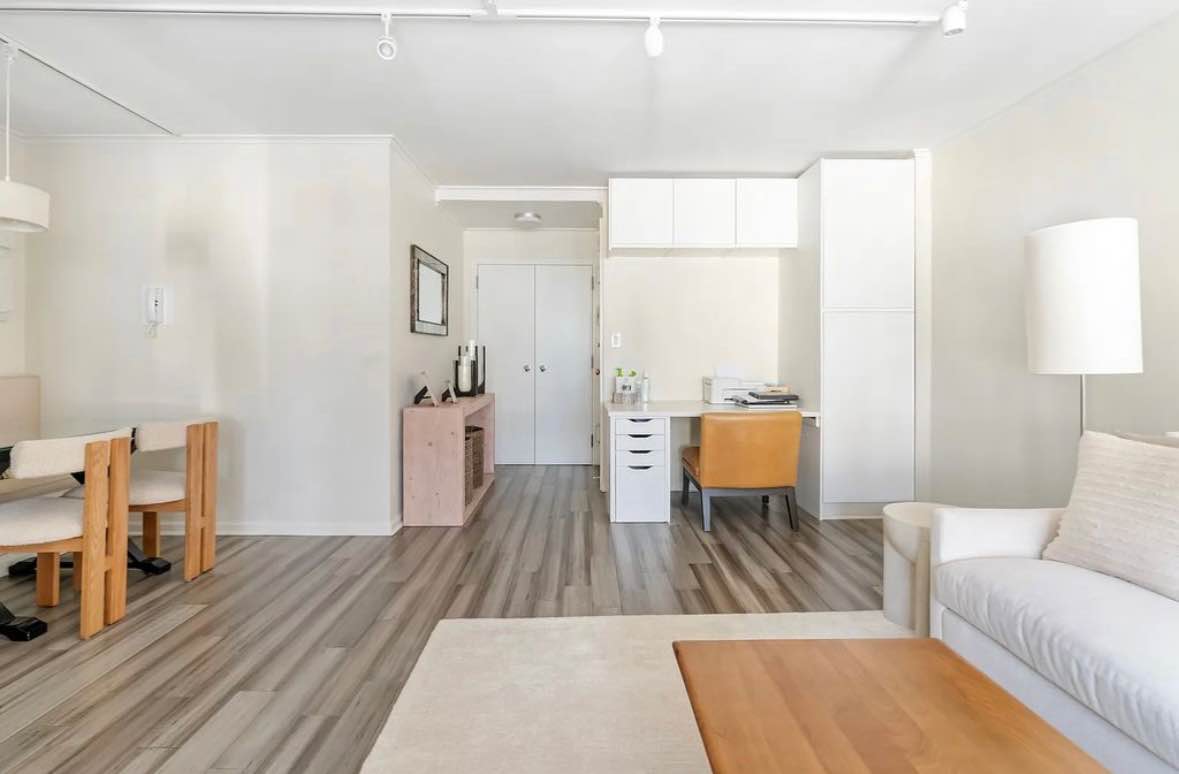 Move right into this exquisitely renovated corner 2-bedroom, 2-bath apartment with open city views to the south and west, providing optimal natural light throughout the day. 


Key Features:
- Windowed galley kitchen with ample counter space and kitchen storage
- Stainless steel appliances
- Two spacious bedrooms that fit a king and a queen size bed 
- Primary en-suite bathroom and secondary bathroom with bathtub 
- Massive custom walk-in closet in the primary bedroom
- Dinning alcove with banquette (storage underneath) 
- Built in home office with shelving overhead

Throughout the apartment:
- New hardwood floors
- Crown moldings
- New air-conditioning units
- Built-in shelving for additional storage in both bedrooms and the living room

Building Amenities:
- 24-hour doorman
- Live-in superintendent
- On-site building laundry (compatible with smartphone)
- Beautifully landscaped and furnished  roof deck with 360 unobstructed views equipped with Wifi
- Garage, storage, and bike room
- Pet-friendly and financially stable condop (NOT a land lease)
- Co-purchasing, guarantors, and pied-Ã -terres welcome
- Indefinite subleasing allowed after the first year 

Neighborhood Highlights:
- Located just three blocks from the Q and 6 trains
- M15 bus line conveniently accessible on 1st and 2nd Avenues
- Nearby grocery stores: Citarella, Agata & Valentina, Whole Foods, Fairway, Gristedes, Morton Williams, D'Agastino and Graces Market
- Nearby Gyms: Equinox, New York Sports Club and Crunch 
- Surrounded by the finest entertainment, dining, and shopping options