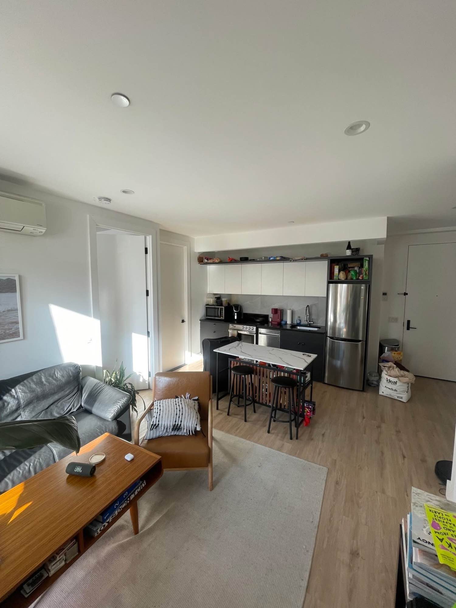 Hello, 
ROOM AVAILABLE,

I’m looking for someone to resign my lease with due to my current roommate moving. 

2 bed 2 bath
Located at Bergen St and Mother Gaston Blvd.
Move in Nov. 1st
Rent is $1,477 (Rent Stabilized)
All Utilities are  covered except for Electricity
Combined income must be 40x rent
12 Month Lease
Living Room furnished
8min walk to L train, 11min walk to A, C trains, and 13 min walk from J and Z Train 

FEATURES:
Dishwasher, Refrigerator, AC, Elevator, Gym, Microwave, Water, Electricity, Garbage disposal, Washer/dryer in building, and Wifi

Will need proof of income and good credit to sign.
 
Text me if you have any questions,
Happy to provide more information upon request.
