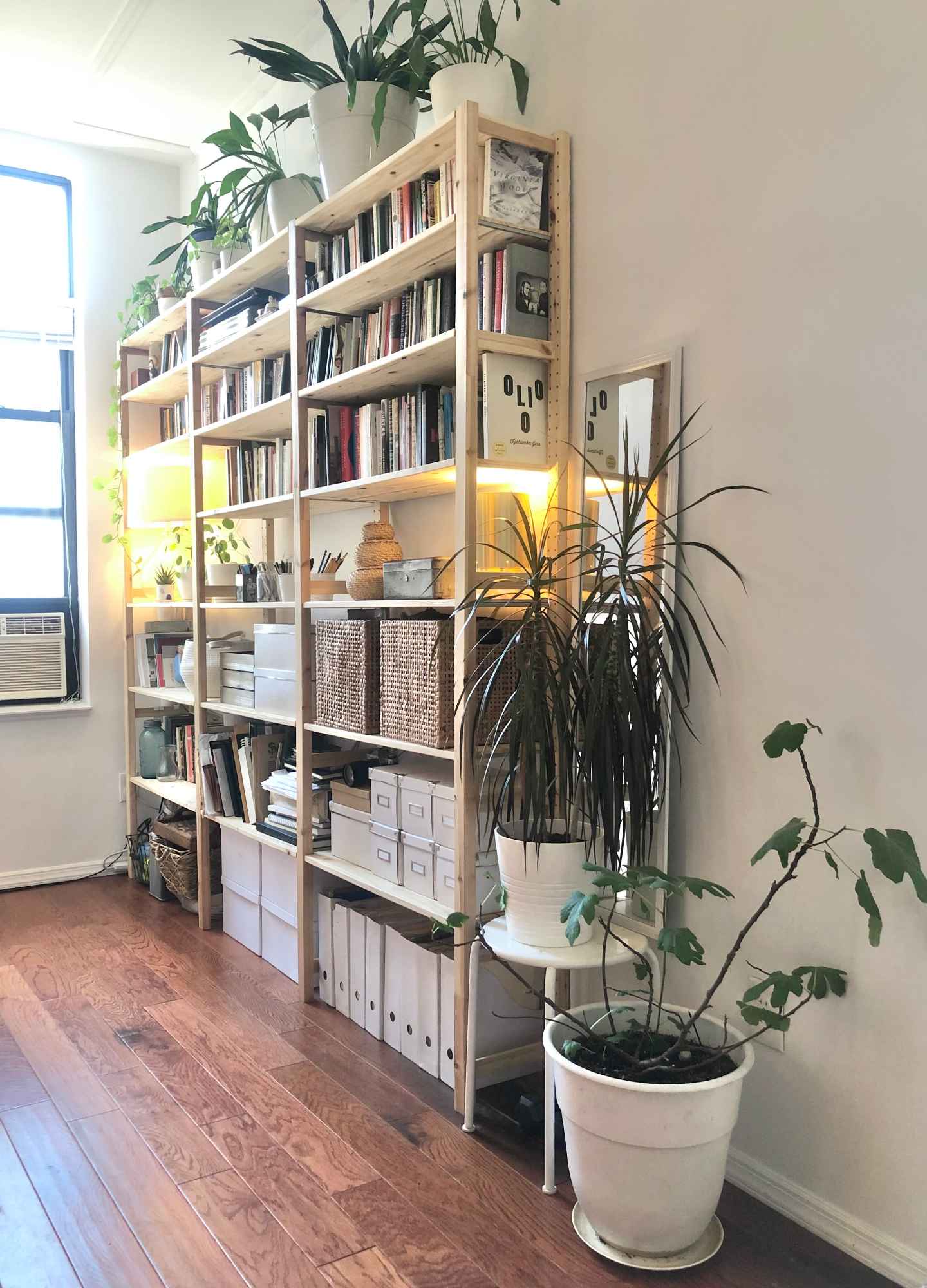 Furnished bedroom available for 6 month sublet beginning Nov 1 (or Nov. 7 at latest), with possibility to renew.

Spacious bedroom in a 3-bed, 1.5-bath, two-story (duplex) apartment with 11-foot ceilings. Each bedroom has privacy, as they are distanced from one another (opposite ends and/or separate floors of the apartment) with no shared walls. Good landlord. Please note that we keep the apartment *very, very, very* clean and are looking for someone who has very high standards of cleanliness. :) No couples or pets, sorry!

*THE LOCATION*  
The apartment is in Bushwick, two blocks from the Central Ave M, a seven-minute walk to the Myrtle-Broadway JMZ, and about 15 minutes from the Morgan or Dekalb L. Lots of friendly bars, a growing food community in the area, and a couple great used bookstores.

*THE ROOM AND APARTMENT*  
We’re in a spacious, 3-bed duplex on the first floor + the basement. We have a uniquely large amount of space when compared to the rest of the city. Importantly, our rooms aren’t on top of each other—no shared bedroom walls! This gives us each private space.

On the main floor is a sizable shared living/dining area, a well-stocked kitchen, two bedrooms at opposite ends of the apartment, and a full bath. Third bedroom is in the basement with a half bath. Lots of exposed brick throughout. The first floor is mainly left to you and the one roommate who also has a bedroom on the main floor, at the back.
The available bedroom is on the first floor at the back of the building. It has large windows, hardwood floors, an exposed brick wall, and backyard access.

The landlord/management company is great (unusual to find!) and we have friendly neighbors, all of whom have been in the building for years or decades. The apartment is well-heated in winter.

Accessibility: While we are on the first floor, there is a stoop with several steps to enter the building, and the laundry is in the basement down a flight of stairs.

Rent is $1300 each month, plus utilities (electricity, internet) which come to around $50-80 per person a month, depending on the season. Electricity is much higher in the summer bc of ACs. Heat and hot water are included in rent.

*THE PEOPLE*  
The housemates are:  39-year-old (he) who works in creative technology/experiential design, is a classically-trained cook, and puts on interactive culinary events (not in the apartment). Works partly from home, partly outside the home. Has lived in the apartment for 10 years.

35-year-old (she), writer/film-maker, works partly outside the home and partly from home. New to the apartment.
We hope to live with someone who is *very, very* clean and tidy, responsible, considerate of space and sound, has a positive attitude and kind communication.

*ABOUT YOU*
If interested, please email details about yourself including income source, age, interests, and what you value in your household/housemates. Please note: We will not respond to inquiries that do not provide this information.

Selected candidates will be invited to an introductory conversation via video call, followed by a visit to the apartment.  If we all decide it’s a good fit, the landlord will do a credit check and background check.

The sub-letter and leaseholders will sign a basic contract outlining terms. Rent will be paid to the leaseholder via Venmo.
An $1300 refundable deposit is required.

Please let us know if you have any questions or need any more information.