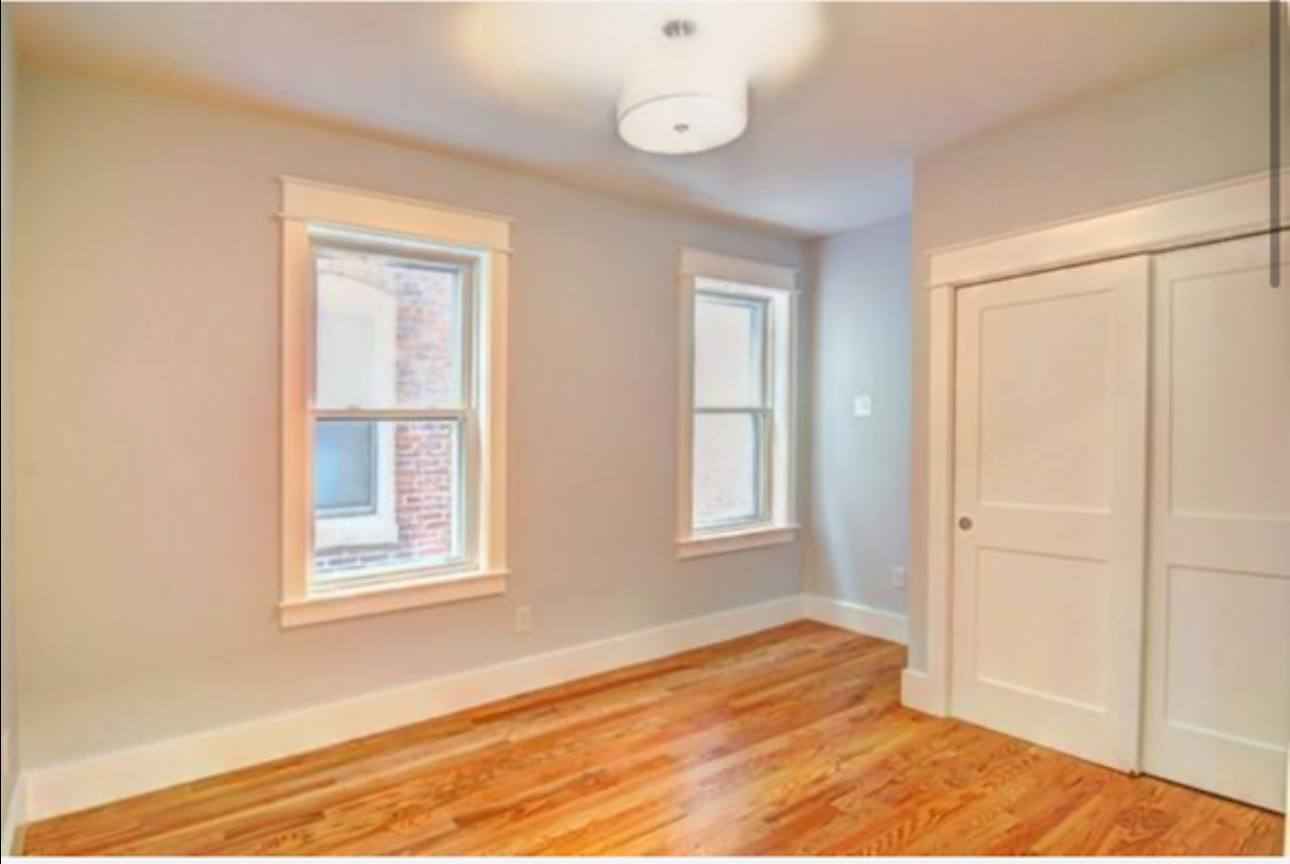 Available August 31! No Broker Fee!
East Boston, MA, 326 Chelsea Street Unit 1
Apartment for RENT
2-bedrooms, 1-Bathroom, 1-living room, 1-kitchen,
Dishwasher, Washer & Dryer.
Price $ 2,990.00
Modern & Sunny 2BR Apartment in East Boston with dedicated backyard, private balcony and basement storage.
Welcome to your bright and beautifully newly renovated home in the heart of East Boston just 5 minutes' walk to the Blue Line, shuttle bus to the Logan airport and YMCA. Only 2 stops from downtown Boston.
Property Highlights:
*2 bedrooms, 1 full bathroom
*Tall 10-foot ceilings & large windows = tons of natural light
*Beautiful hardwood floors throughout
*Modern kitchen with quartz countertops & stainless steel appliances
*Spacious open-concept living area perfect for relaxing or entertaining
*Private deck for your morning coffee or evening unwind
*Private laundry (washer & dryer)
*Central A/C + smart Ecobee thermostat
*Ring doorbell + security system for peace of mind
*Fast fiber-optic internet ready
*Bonus: Private basement storage (230 sq f) included and private stairs access to the backyard
*Backyard dedicated to this building only
Smart Features:
*Smart thermostat
*Ring security camera + intercom
*Keyless entry system
Easy to use smart devices are preset and can be overridden.
Location:
*Just 5 mins to Airport or Maverick T station
*Quick access to Downtown, Back Bay, and Cambridge
*Walk to parks, waterfront, shops & restaurants
*Short drive to Logan Airport
Rent: $3,300/month
*No broker fee!
*Water & sewer included
*Available August 31
Ideal for professionals, couples, or remote workers who appreciate space, comfort, and connection to the city.
Gourmet Kitchen: Reverse osmosis water filtration system with a dedicated faucet for nature-grade drinking water.
Luxurious Bathroom: European-style shower fixtures and ample storage with an extra wall-mounted cabinet.
Private Outdoor Space: Relax on your private back deck overlooking a tranquil shared backyard with private staircase access.
NO BROKER FEE!
Ready to move-in from 31 August
Contact today to schedule a showing this gem won't last long!
Fiber-optic internet is included (300/300 Mbps). Sewer and water costs included.
Renter is responsible for gas and electric.
Last month's rent due at signing.
No smoking allowed