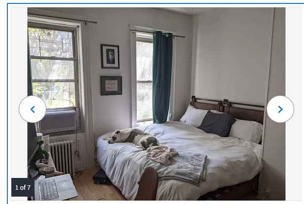 Immediately Available as of now. Updated august 2025. LOCATION, LOCATION, LOCATION.
First floor apartment, readily available for move in, this is on the Jefferson stop on the L, train across the street from Apartment. Near Many restaurants, bars and nightlife. Near Maria Hernandez park, near NYPD Precinct. Safe area. Next to Absolute power fitness gym. Near Yoga studious. Near Bushwick collective. Pears Bar. Brooklyn Mirage 2 blocks away. 2 blocks from Knockdown center. 1 block from Climbing Gym Metro rock.
-unfurnished
-the bedroom is opposite side of mine, so completely private
-Apartment is a 2 bedroom 1 bathroom, has rooftop access.
- L train is across the street, 18 minutes to Union Square.
- Quiet street, 1 block away from many bars, clubs, 1 block away from Maria Hernandez park. Bars /CLUBS include, Elsewhere rooftop, Brooklyn Mirage, Pearls social, Robertas, vacations, Little Beaver, EchoBravo, Union PIZZA Works. Next to Bushwick Collective. Lot 45. La Cantine.
-You would live with finance professional, I work 60+hours. I also have a dog that sleeps.
-Wifi is about 40 per person, Electric is about 40-50 per person, Gas is about 30 bucks a month. Water is about 50 bucks per person
-Heat is included.