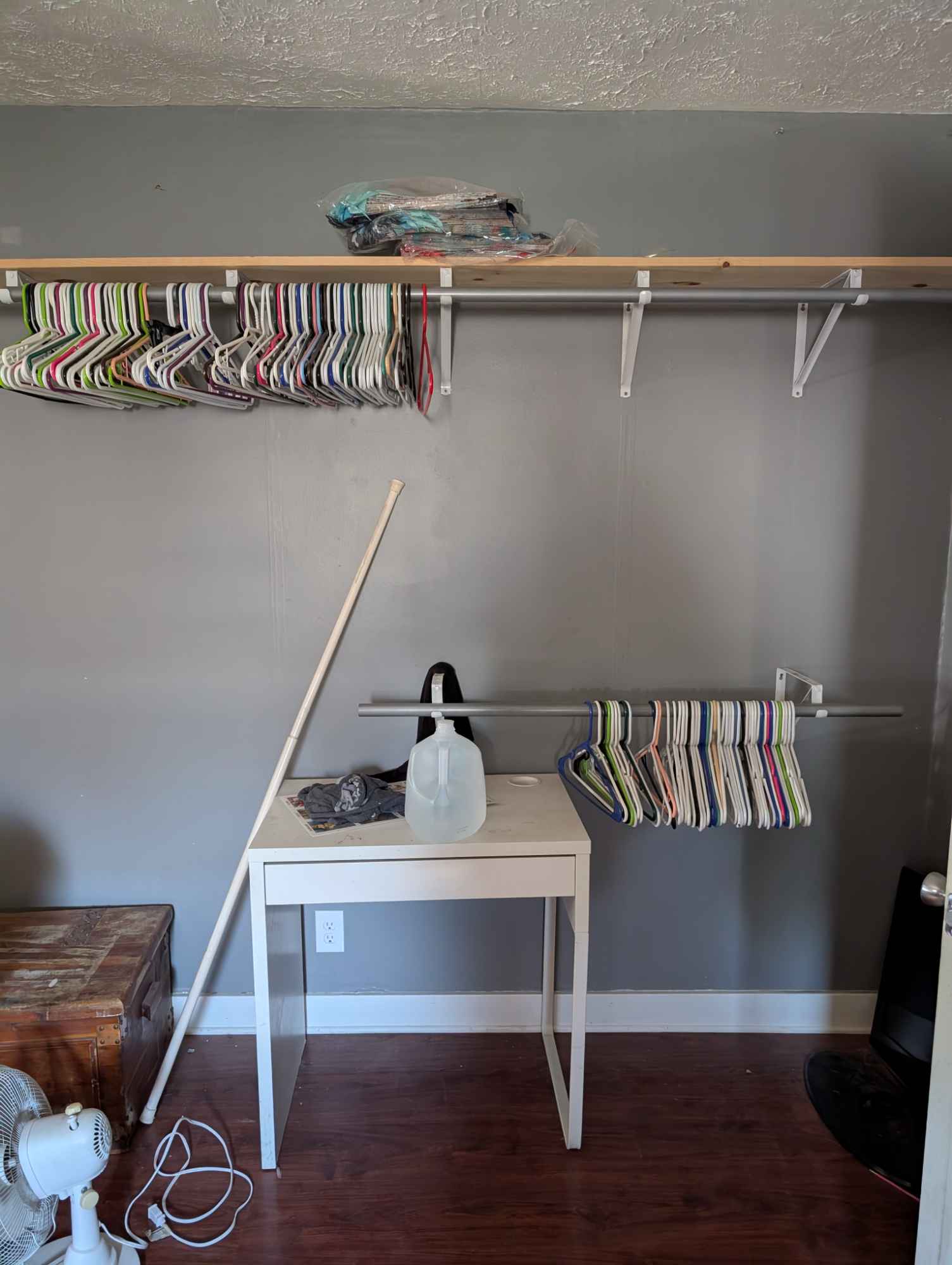 We have 2 rooms available it's $850 for each room unless you want both then it's $1650 for both. Share kitchen space plenty of fridge/ freezer space. Laundry machine in basement shared with house. Currently have 2 people living here full time and one that's here for the weekends.  Also rooms will be fully cleaned prior to move in old roommates just moved out and left a bit of a mess.