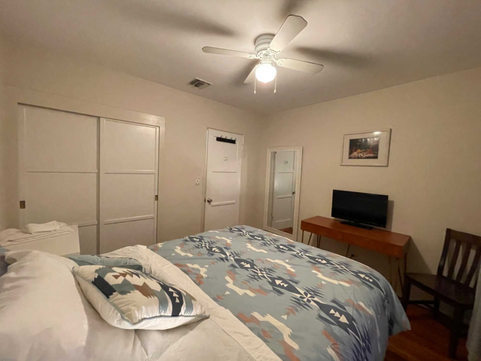 Hey there everyone, I’m a college grad working in the service industry while trying to build my own business on the side. I’m not home very often and if I am I’m normally asleep. Looking for someone that is clean and respectful to take over the room I have available, currently furnished with utilities and access to all amenities of the house included. I’m the only other occupant in the house, and it is a three bedroom with the third currently serving as an office. Pets welcome, I may ask for a refundable pet deposit, but there is a nice private backyard that’s fenced in, as well as a doggy door built into the back door. I’m a very chill and laid back person but if you have any other questions feel free to reach out. 