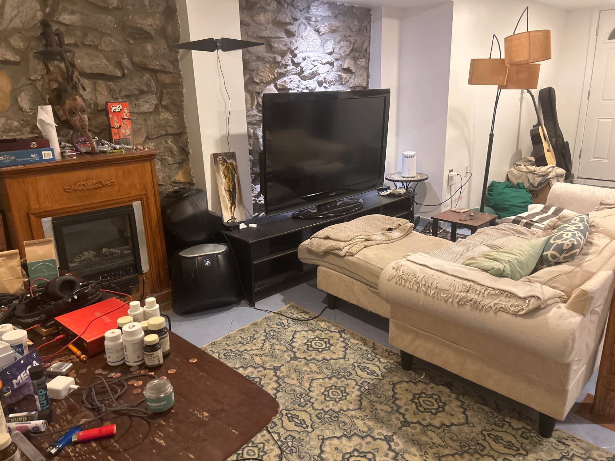 1 half of duplex. Own bedroom and bathroom 