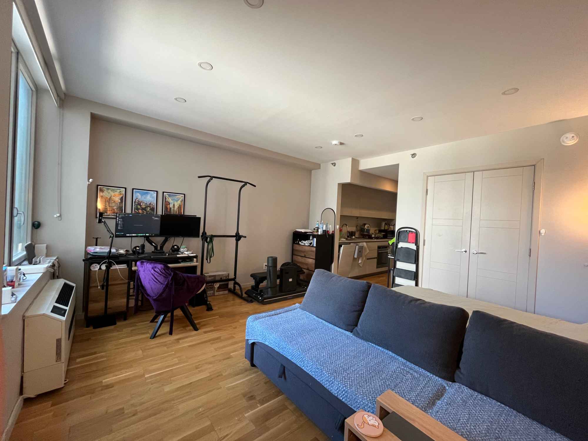 RENT STABILIZED
Hello! I am looking for my replacement to sign a brand new lease with the landlord. This will be a 1-year lease, and the monthly rent will be $2582.95. I am leaving because I am being transferred abroad.
The apartment is very quiet and there's an in-unit dishwasher available. The building has a laundry room, bike storage room, package storage room, recreation room, roof deck, and parking. Part-time doorman/doorwoman is also available.
Minimum credit score required to apply is 760 and there is an application fee of $20. Security deposit (one month's rent) applies. Guarantors are accepted if they reside in New York and earn at least 80× the monthly rent.