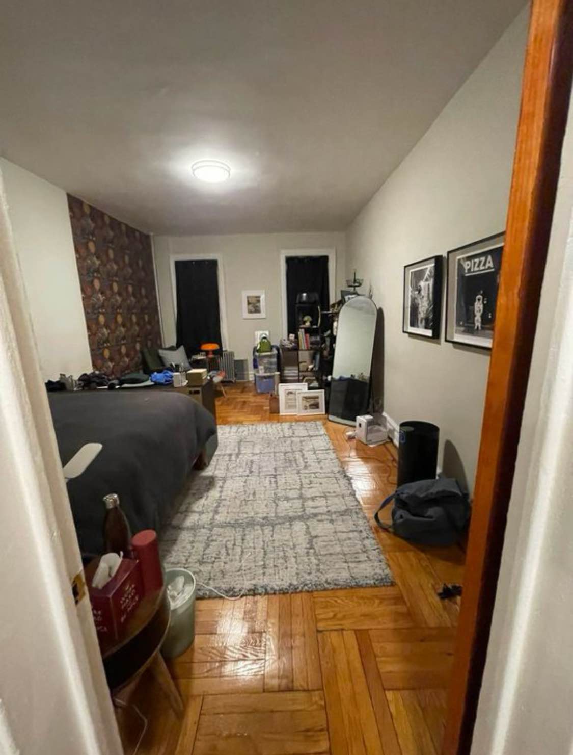 Hi, My apartment is available for rent. Utilities (Electricity, Gas, AC, Heat, WiFi) are included in the rent price.

The room is fully furnished, the apartment is in a great location, There are many stores, shops, restaurants, and supermarkets within walking distance away. Also, a laundry mat is in the building in the basement, open 24/7, and a couple of great pizza places, as well as nice restaurants- Chinese , Mexican and Japanese and the likes.

If you're looking for a friendly, clean, peaceful, spacious place in the city, I strongly recommend my apartment. 

Message me for more info and to  schedule a meet-up/viewing.