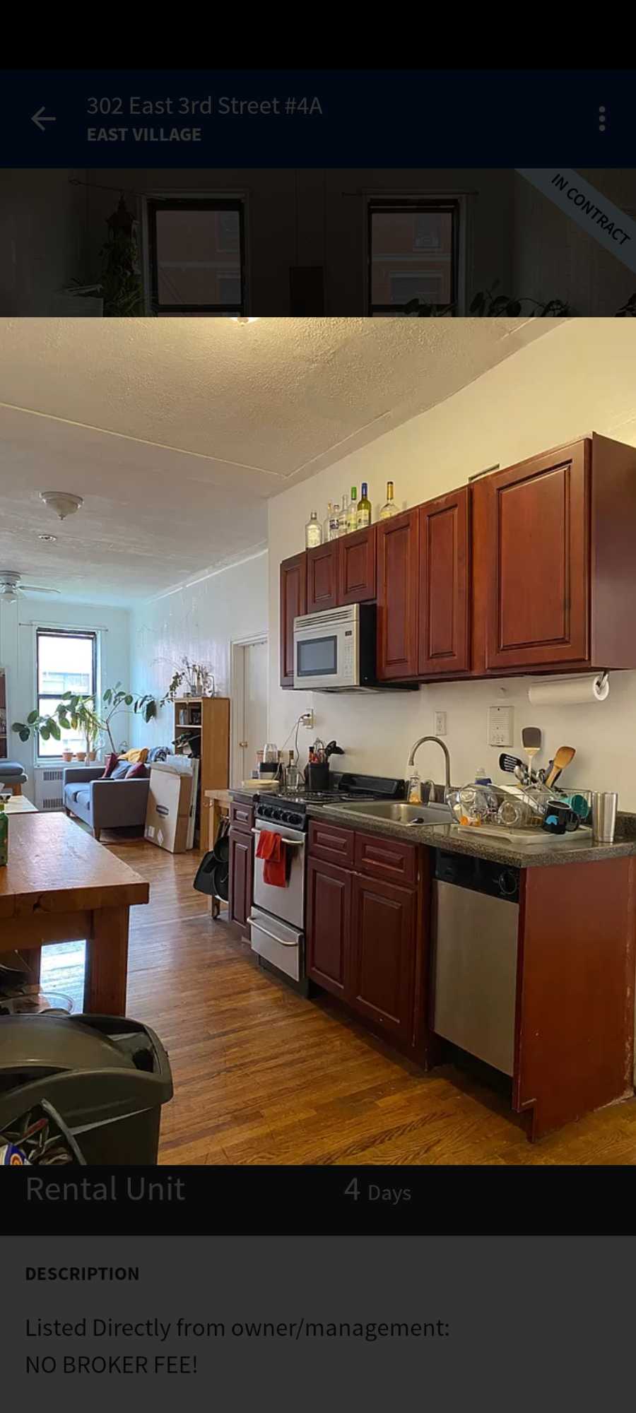 LES apartment with large living room and three roommates. Laundry in building. 4th floor walk up. We have a cat and dog so must be pet friendly.

Here is the street easy: Check out this home on StreetEasy: 302 EAST 3 STREET, Manhattan NY
https://streeteasy.com/rental/4439688?utm_campaign=rental_listing&utm_medium=app_share&utm_source=android&utm_term=d1bed16cb17a49a