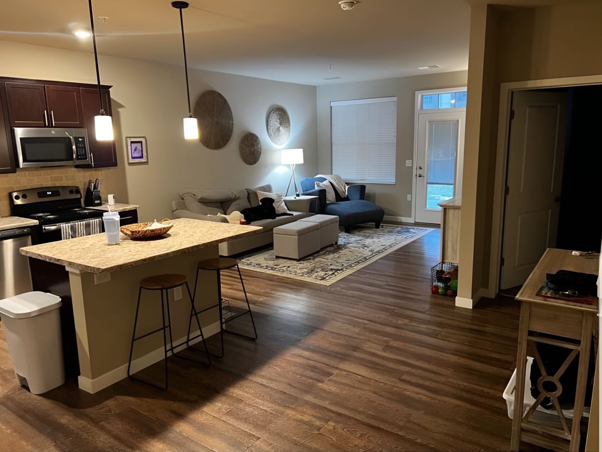 I’m offering a private and spacious 1bed 1bth for rent  620 W 116th St, New York, NY 10027. It comes fully furnished with all utilities included in the rent, It has its own private entrance and backyard , private bathroom and kitchen with a garage set aside for parking. Kindly drop your cell for more information and you can also contact me on +1 775-990-4494