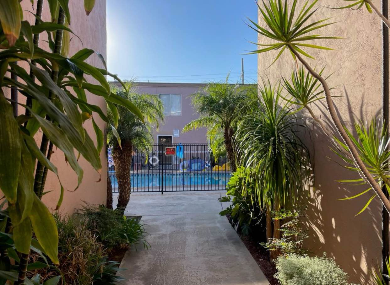 Just minutes away from the bustling center of north park and within walking distance of many bars and restaurants this melrose place styled community offers
-18 one bed/one bath apartments
-8 two bedrooms/1.5 bath apartments
-laundry on site
-pool
-courtyard picnic areas
-parking
The apartment complex provides key pad access making it safe and comfortable for all. If you’re interested kindly email me graciieallen@outlook.com