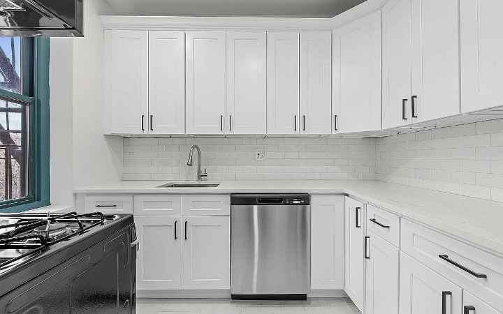 This apartment not only provides an exceptional living space but also boasts a prime location. You’ll be just steps away from local shops, parks, dining, and transportation, offering the perfect blend of convenience and comfort. Don’t miss the chance to own this stunning, rare find that promises both style and tranquility.
Dunolly Gardens, located in the land marked historic District, is one of the few coops featuring a block long, landscaped, usable garden with benches and picnic tables. Building amenities
include new laundry room, onsite management office, live in supers, porters for all 6
buildings, bike room, storage, and rent-able party room, exclusively for Dunolly owners. Building is across the street from year round farmers market and Travers Park. Only blocks to
E/F/R/M/7 trains to Manhattan. Pets are welcome!
