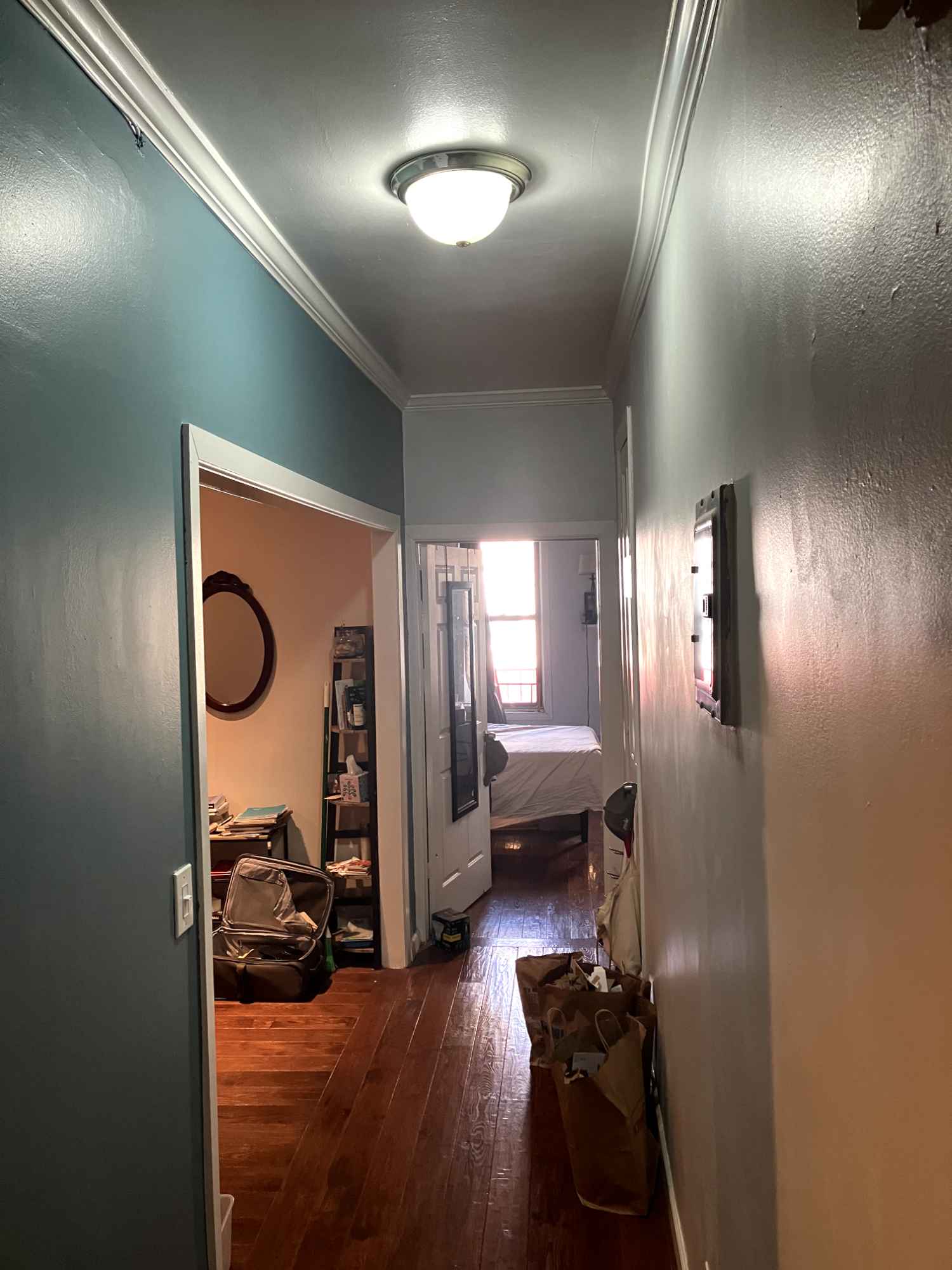I am looking for a roommate to join me on the lease for one year starting Sept 1. I moved in here back in 2021 with my partner at the time; the relationship ended last year, but I love the apartment and would love to continue living here, sharing the space with someone who will also appreciate it. It's a well-sized (by Manhattan standards, at least) 2-bedroom place.
This might be a good fit for someone moving to the city or someone with not too much furniture; the room is furnished with a full bed, a dresser, and a mini-desk table thing. You could use all of these if you wanted. I'm hoping to find someone who wants to use at least the bed and the dresser so I don't have to move them out, but if you're bringing your own, I'm open to finding a new home for the old stuff.
It's a good apartment; I like it a lot. Lots of sunlight. Pretty spacious by Manhattan standards. Laundry in the basement. Good, responsive super. And the building is well-located -- it is near the intersection of 181st and Bennett Ave, between the A train and the 1 train. Also very close to several bus lines that run between Manhattan and the Bronx, as well as GWB bus terminal if you want to get out to NJ. Beautiful, hilly area. Bennett Park, Fort Tryon Park, Columbia Hospital are all notable landmarks nearby.
Please reach out if interested!
Thanks,
Mike