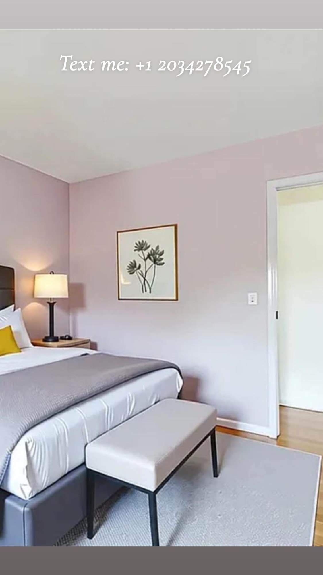 Greetings, a private studio is currently available for rent. It comes fully furnished, but can also be provided unfurnished if desired. For more detailed information, please feel free to reach out to me via text message at +1 2034278545. Additionally, you can contact me via email: Marypamela237@gmail.com. The rental agreement is flexible and can be tailored to your needs.