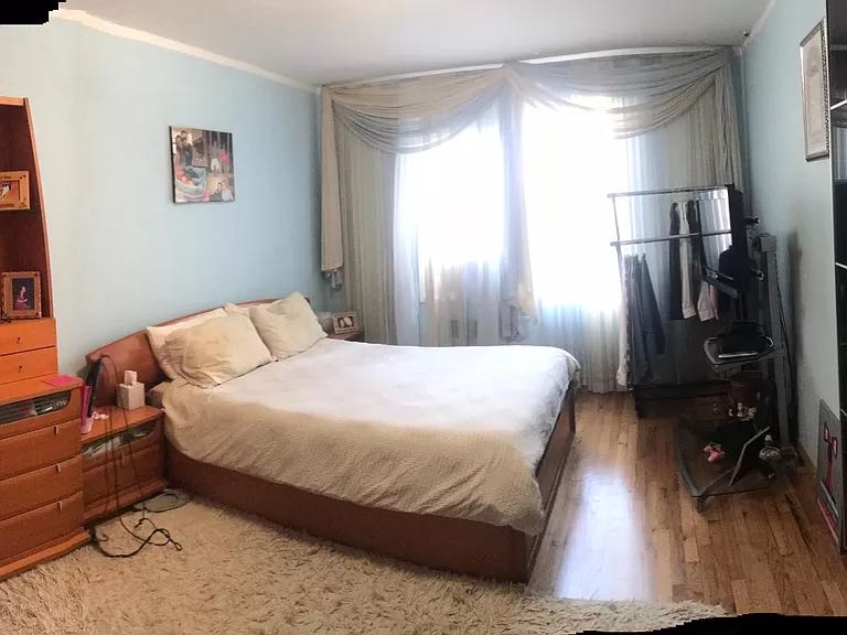 Luxury renovated, bright, modern, furnished, extra large 1 Bedroom/ Junior 4 Apartment in a luxury co-op building by owner located on Ocean Pkwy & Shore Pkwy (Sheepshead Bay / Brighton Beach Area), minutes from the beach, shopping, train stations, bus stop by the building, etc. The apartment is 1,150 SF! 
Super large living room. 
Quiet bedroom. 
Separate kitchen with a window and dinning area, modern appliances, installed water filtering system ( no need to buy drinking water), marble floors. 
Bathroom with a window, Italian tiles throughout. 
Apartment has oak wood floors throughout. Huge custom made closets. Modern Furniture. 
send me an email on {susan1logan01@outlook.com} for more details