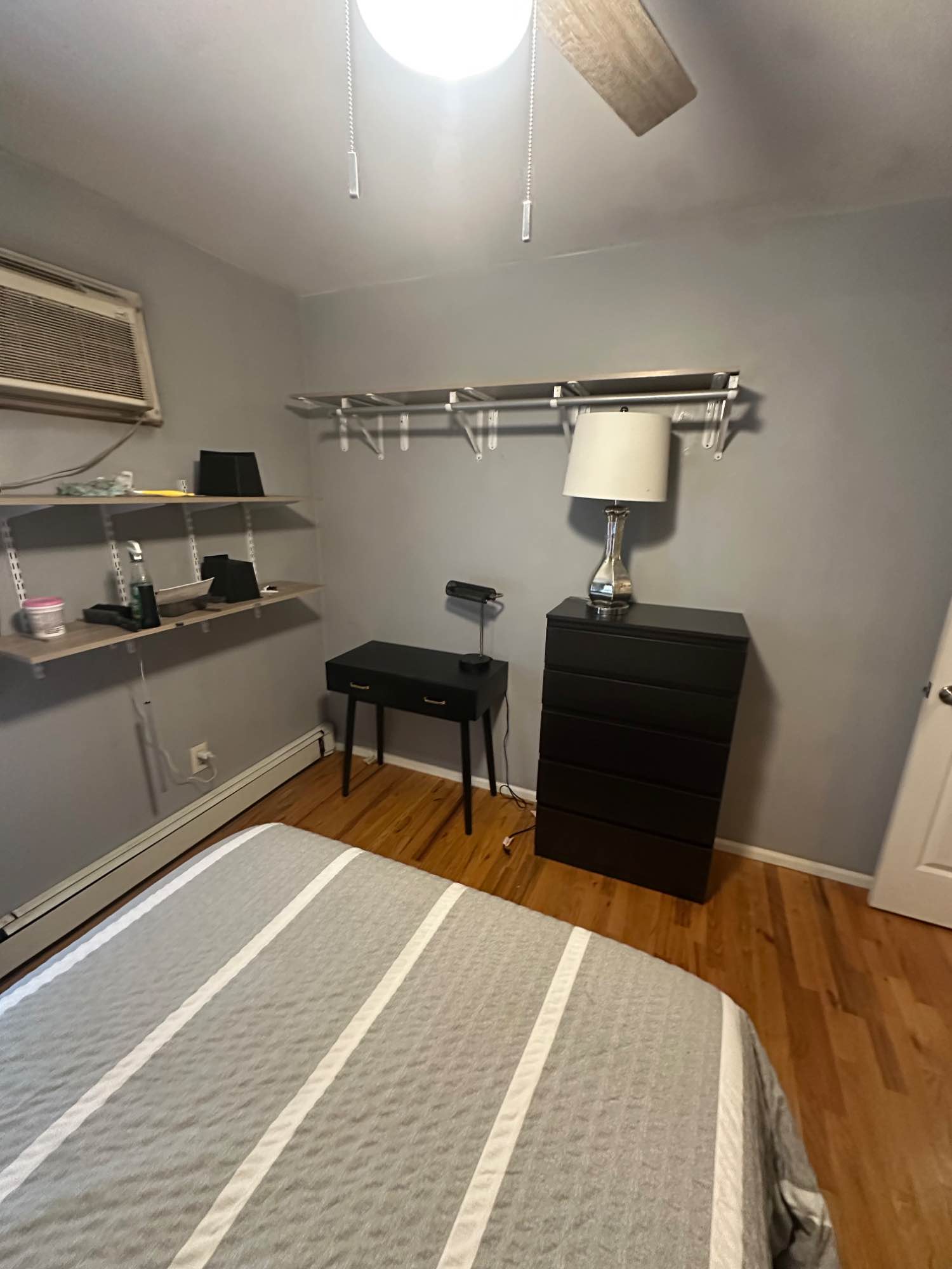 Looking for a roommate in my 3bd 2 bath apartment. The third room functions as my sewing studio. The bedroom is just off the hallway and you’d have your own bathroom. It’s a huge apartment I’ve lived in for almost 15 years. Has a front yard and a backyard with a small patio, grill, and fire pit. The building itself is pretty small, just 2 other units upstairs and we all have a great relationship. Rent includes cable, internet, utilities etc. Happy to do month to month.

About me: I’m an artist working in the entertainment field. I do costumes in the Film/TV and Broadway industries. My working hours can be odd so I’m gone a lot. I have an adorable pooch named Judy who’s a huge love bug. Ideally looking for someone LGBTQIA+ but open to all!