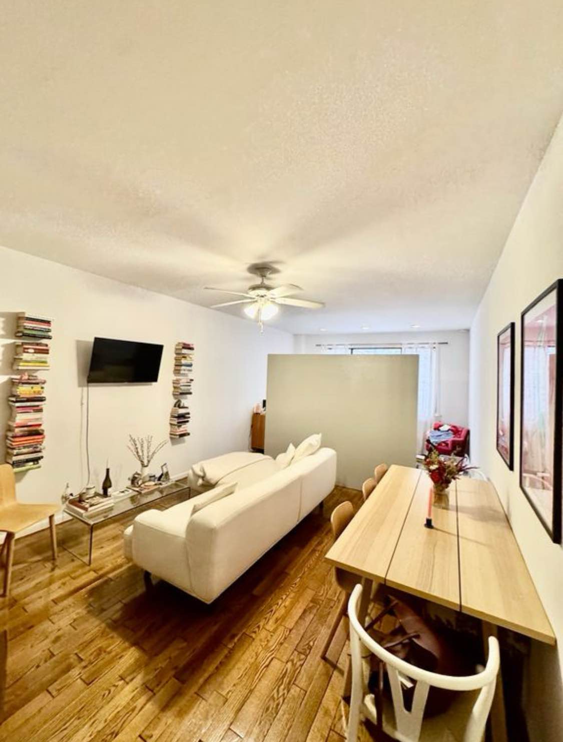 I’m seeking a good and responsible person to take over this beautiful apartment. The place is very spacious, clean, and well-kept, making it a comfortable home for the right tenant.
The living room is bright and welcoming, with exposed brick walls, hardwood floors, and plenty of space to relax or entertain. The modern kitchen comes with stainless steel appliances, good cabinet storage, and enough counter space for cooking and dining.
There are two well-sized bedrooms that can easily fit queen-sized beds along with dressers and extra furniture. Both rooms have large windows that bring in great natural light, and one features a stylish exposed brick accent wall for added charm.
The apartment also has a full bathroom with a modern vanity, mirror, and shower setup, plus a small but practical office/study corner that’s perfect for working from home or keeping things organized.
Overall, the apartment is bright, functional, and comfortable ideal for anyone looking for a clean and peaceful space to settle into.
Email: giselagsmith@hotmail.com for more details and schedule.