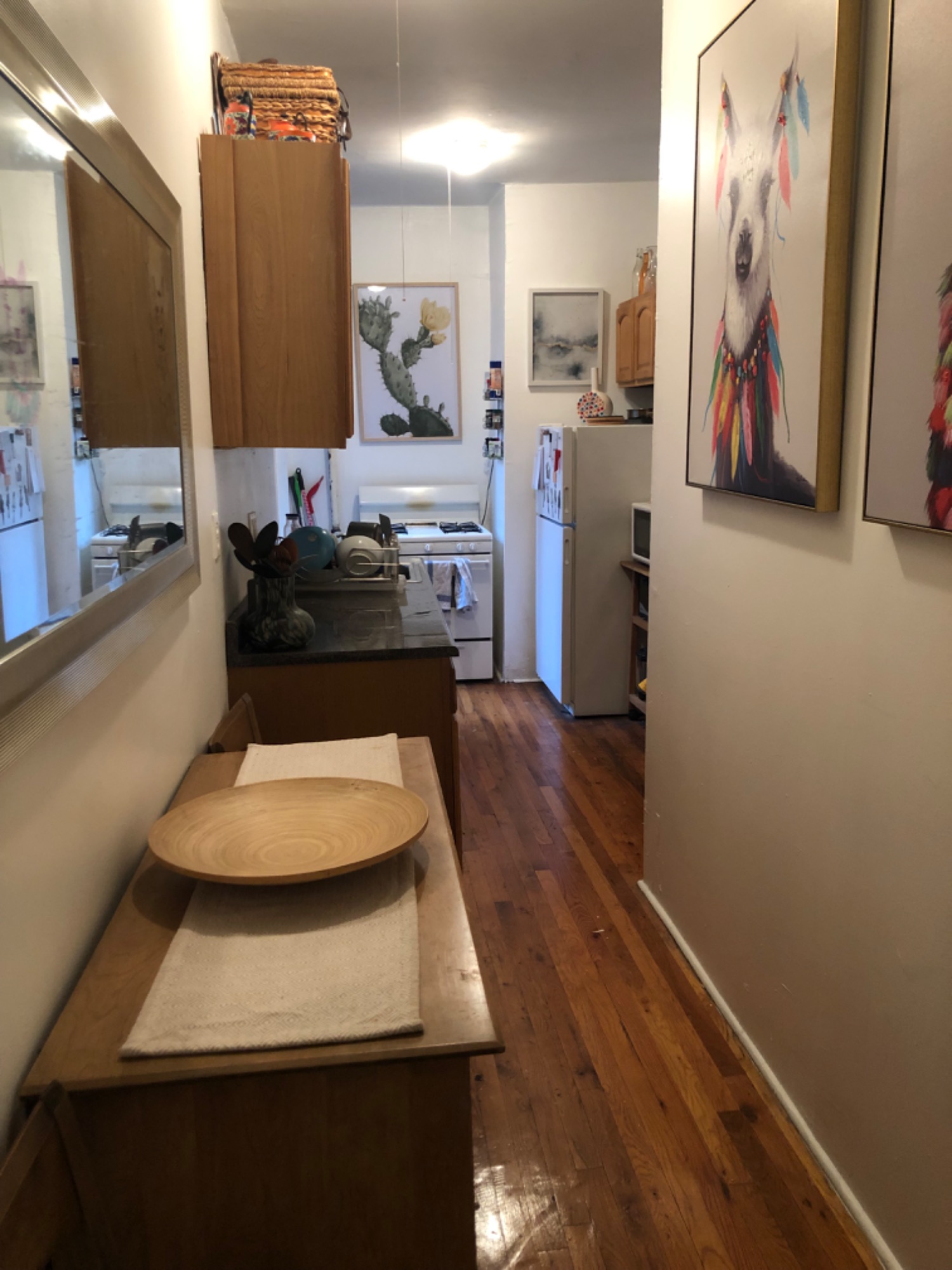 Large FURNISHED Female Private Room 

Furnished Room with high ceilings and closet. Available ASAP. October start, potentially  November 1st. Looking for about 6 months as roomie will be returning.

- 12.5 x 9 $1450

-Spacious furnished living space and kitchen in a 4-bedroom apartment.
-Elevator building.
-Security camera entrance with intercom. Very safe.

The apartment will be shared with clean rad ladies.
Perfect Location! Right next to Central Park! Morningside Park is just a few blocks away.
Walk to the B/C 110 train stop in 2 minutes or the 1/2/3 trains only a few blocks away.
Grocery stores, laundromats, and Columbia University are just around the corner.


Utilities are usually around $50.
We also have a cleaning person come twice a month and everyone pitches in $40.

1-month deposit to be returned when you move out.
Month-to-month contract, but looking for someone for 6 month. Roomie will be returning so flexible to work with her schedule.
I look forward to talking to you!

No Pets
No Smoking
No Drugs

