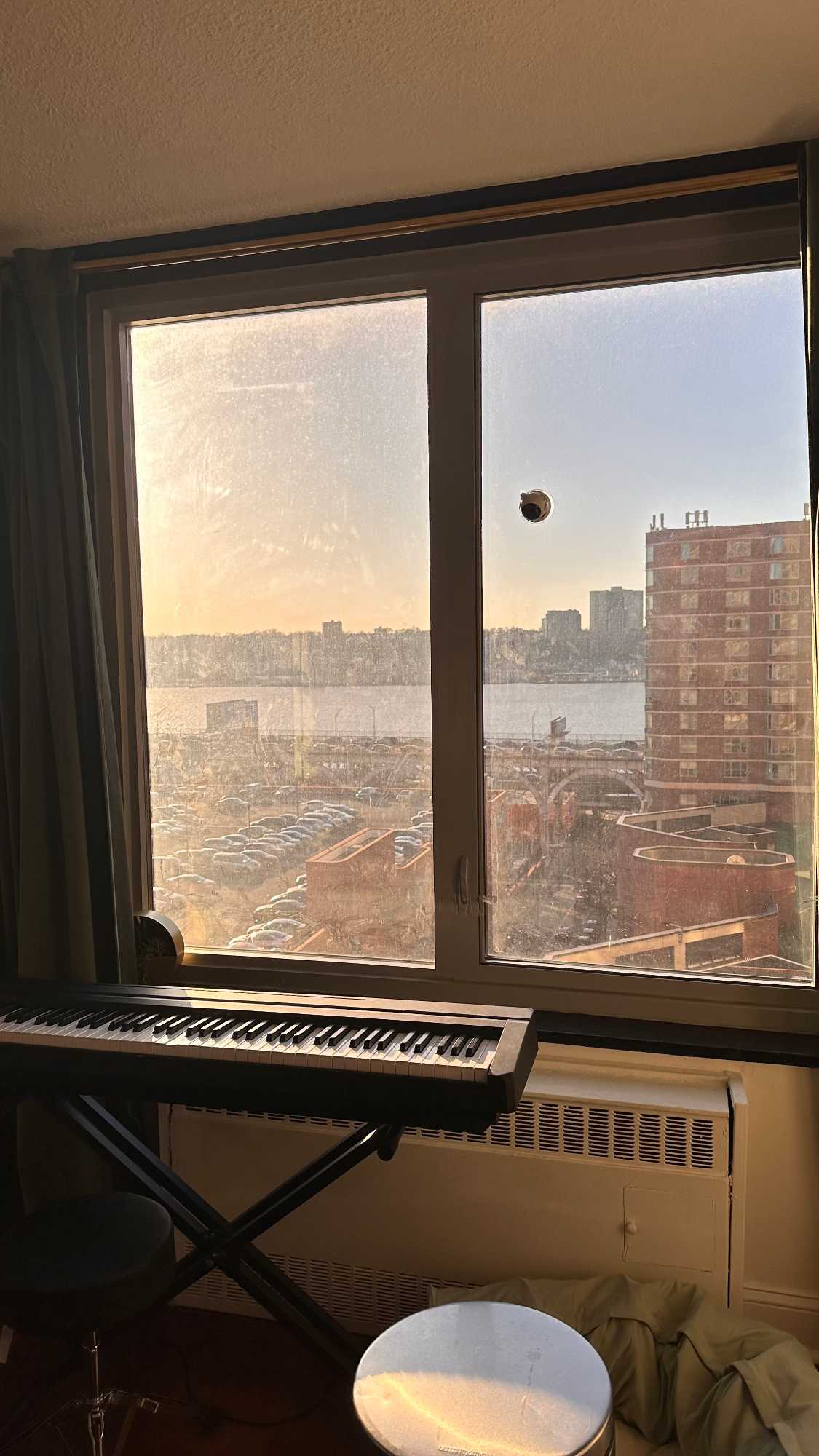 Experience the perfect blend of convenience, historic charm, and modern luxury at 3333 Broadway. This exceptional unit is a beautifully renovated apartment with modern finishes, seamless city living, and unparalleled convenience.

This spacious 2 bedroom unit is drenched in sunlight all day long with south and west facing windows in every room. With exquisite views of the Hudson River and Columbia's modern Manhattanville campus, you can unwind every day with an unobstructed sunset view from the comfort of your living room.

The apartment boasts a huge living / dining room with a picturesque Hudson River backdrop, TONS of closet storage space (seriously, 4 full sized closets plus a linen closet), an updated kitchen with lots of cabinet space, and hardwood panel flooring throughout.

Located minutes away from Columbia University in Manhattanville, the apartment is conveniently close to the subway and other city transport. The building includes plenty of amenities like fast elevators, secure building access, doorman and package service, garbage disposal chutes on every floor, hassle-free laundry, 24/7 security, and attentive property management dedicated to your comfort.

The building is 5 mins walking distance from Riverside Park, 10 mins from Riverbank State Park (tons of athletics facilities), and a 15 min walk from Columbia's Morningside Campus via Riverside Drive. The area is extremely good for biking, running, and kayaking on the Hudson in the summer.

*******
Checkout the Video Tour Here:
https://bit.ly/3333-broadway-virtual-tour

*******

Price: $3,100/mo
2 Roommates: $1,550/mo each

Lease starts May 2nd. There are two possible scenarios available to new tenants: leave takeover, and 12mo starting May 2nd.

Lease takeover:
Lease takeover lasts from May 2nd until the end of November, when the normal option to renew will be offered by the landlord at the end of the lease.

12 Mo lease starting May 2nd:
You may also opt to just go with a regular 12mo lease starting May 2nd, ending the following year (as per landlord) 