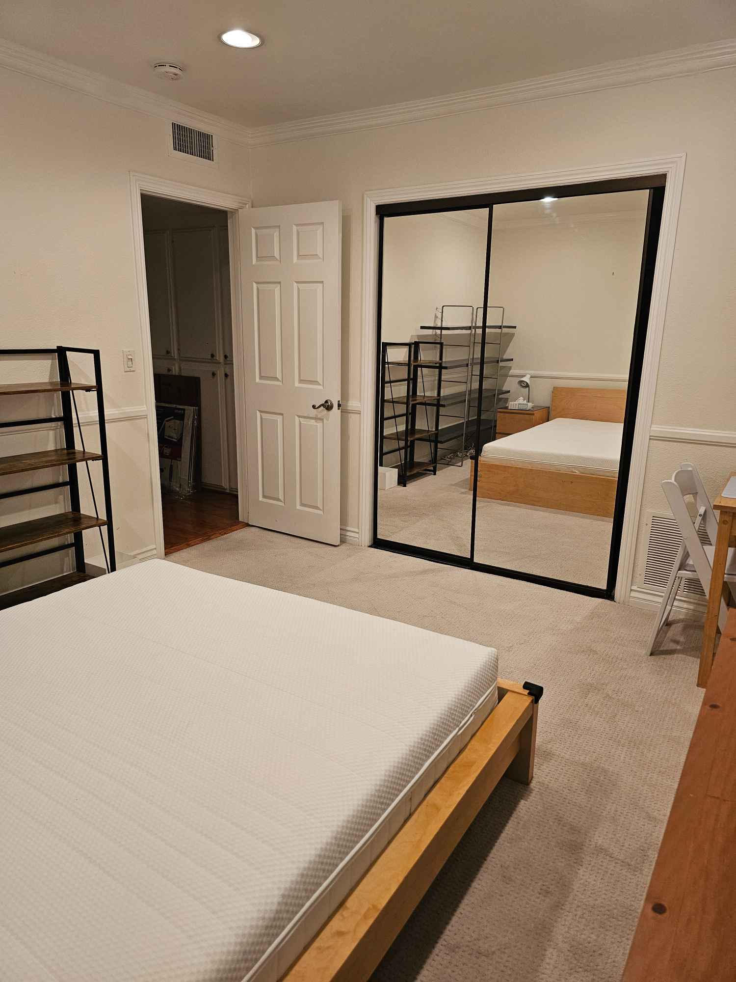 Glendale Condo $1,750, Safe, Convenient, Furnished (Optional)!
I'm a Case Manager for ages 6-17 yr. olds with various mental health challenges. I'm the Co-Author of a software company called CareSoft.us. I'm also a certified Administrator & Direct Support Professional at an Adult Residential Facility for persons with severe Autism and severe developmental disabilities. I don't drink alcohol, smoke, or use drugs. I have a great sense of humor, I'm cordial, believe in God, ride an electric unicycle, enjoy going to the movies, the beach, and enjoy making new friends. I am looking for a roommate to share a 3-bdrm (1 bedroom is being used as a home office. I'm using half the home office, you can use the other half as your home office) 2 bathroom condo in Glendale. The bedroom is fully furnished with a queen size bed, 2 night tables with glass covers, 2 night lamps, a small computer desk and chair, 2 full mirrors and a dresser. There is a full kitchen with every cooking appliance imaginable. The condo uses an intercom system for your guests and is within a safe community complex. The condo has a private laundry room with a washer and dryer installed. There is private underground parking for the tenants, a swimming pool, a Ralph's Supermarket, Starbucks, and Baskin & Robbins Ice Cream shop 3 blocks walking distance from the condo. The condo is a 5-10 minutes' drive from the Glendale Americana Mall.
I prefer a non-smoker who is clean, fully employed, have a sense of humor, friendly, and no psychiatric issues. Your portion of the rent would be $1,750 plus utilities. I'll provide you with FREE: Wi-Fi, Amazon Prime Video, Hulu, Netflix, HBO Max, & Shudder (Horror Movies) channels 😀 👍🏾 Please feel free to call me at (626)864-5466 & leave a message 👍🏾