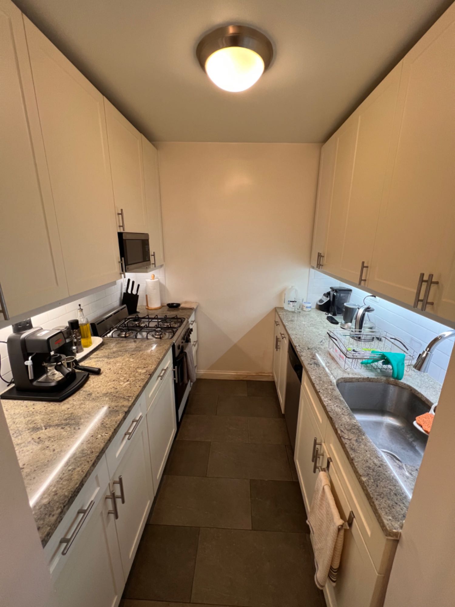 The apartment rent includes water and gas 
Utilities like electricity and internet are on the side usually is $70-75 per person for electricity and 35 for internet it depends on usage per person.

NO SMOKING

The apartment has two bedrooms is fully furnished has tons of natural light, a very big living room/dining. 

The kitchen is perfect and beautiful, laundry in building.

 Building has Doormans, mantainance guys and elevators. Is two blocks away from the 6 Line and 3 blocks away from the Empire State. 

No pets 