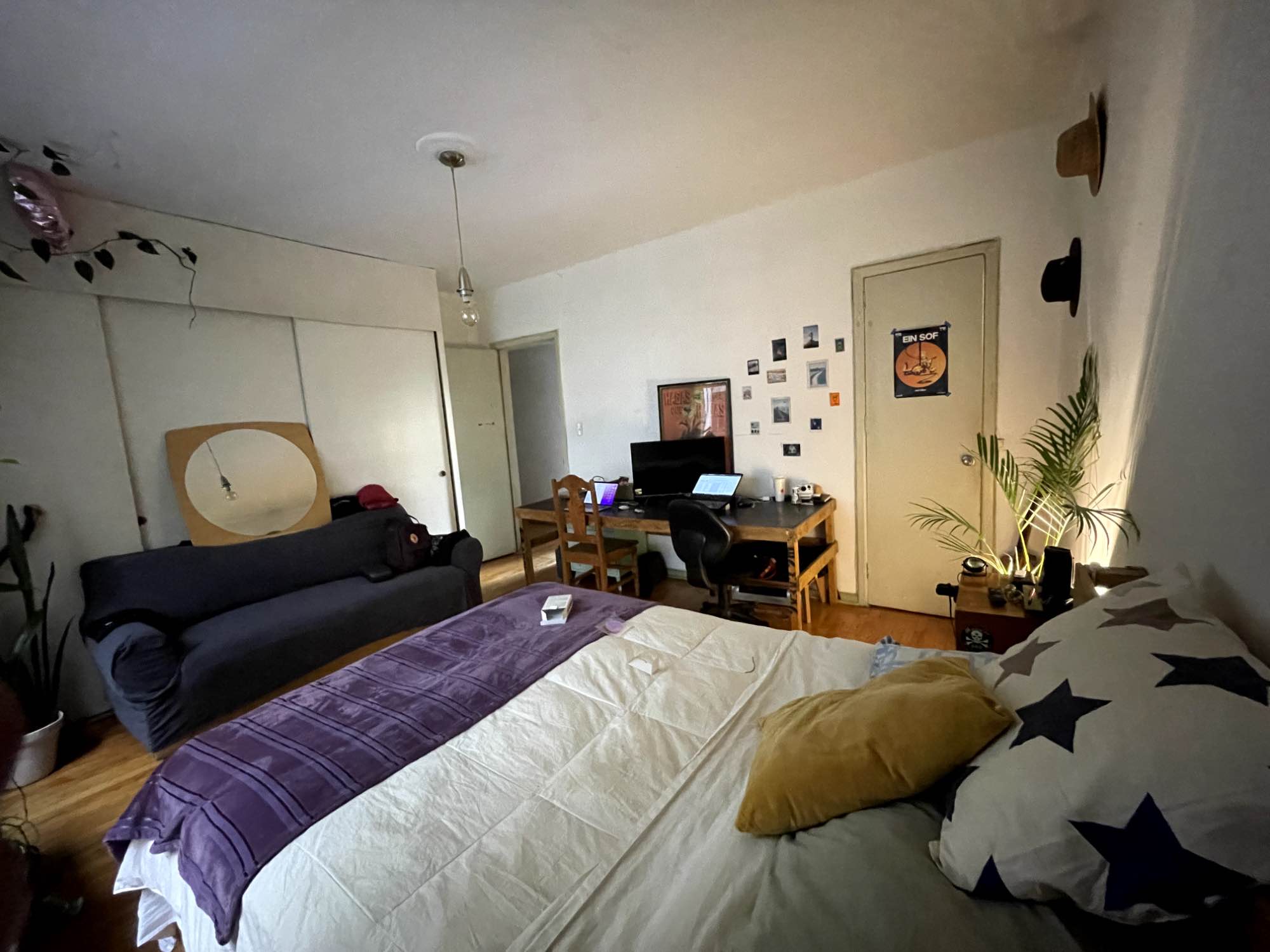 Tenemos nuestro apartamento en la glorieta de iztaccihuatl con mucha vegetación, la zona es muy amiglable con cafeterias y restaurantes y tiendas locales. Con el parque méxico a do cuadras, llena de actividades y siempre bello para un paseo.
We have our apartment in the Iztaccihuatl roundabout with a lot of vegetation, the area is very friendly with cafes and restaurants and local shops. With Mexico Park two blocks away, full of activities and always beautiful for a walk.