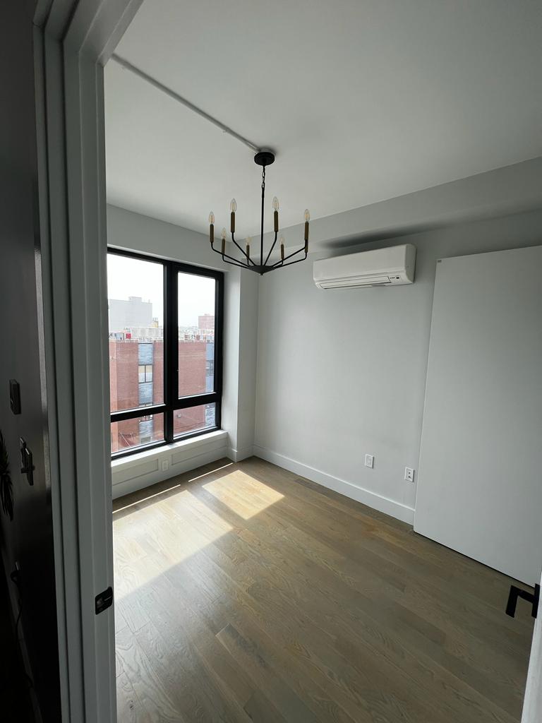 FREE AMENITIES

15 minutes walk to the Prospect Park

This wonderful building offers the most beautiful hotel-like interior design, free amenities including a complete gym, an amazing movie theater, bike room, pet spa, top floor lounge, laundry, party room, 2 extra large rooftops and private parking

The apartment offers an incredible modern and minimal design, a gorgeous full stainless steel kitchen with beautiful appliances, designer features, microwave and dishwasher, countertop LED lights and beautiful cabinets. The unit counts with wooden floors and a beautiful living room space with access to a large private balcony, this unit is a gem! East facing for sunny mornings. The bathroom is a modern space with a bathtub and gorgeous appliances, the bedrooms are both queen size with large windows and spacious closets, energy efficient heat A/C and large closets.

The building is located at a fast developed neighborhood right in the middle of Flatbush and Lefferts Gardens neighborhoods and only 15 minutes walk to Prospect Park, perfect for dog owners! The building is 100% pet fee free and the building also offers a pet spa. Enjoy historical sights in this beautiful neighborhood combined with a variety of Flatbush shopping, convenience and grocery stores, near Church Ave. The neighborhood is known to be one of the most developed neighborhoods in the past 3 years so enjoy a variety of spots around offering a great Brooklyn vibe, restaurants, coffee shops and a great community. Only 10 minutes to the 2/5 trains at Church ave and B/Q trains.

Great reliable management, awesome landlord and a great maintenance crew.

- NO COUPLES PLEASE