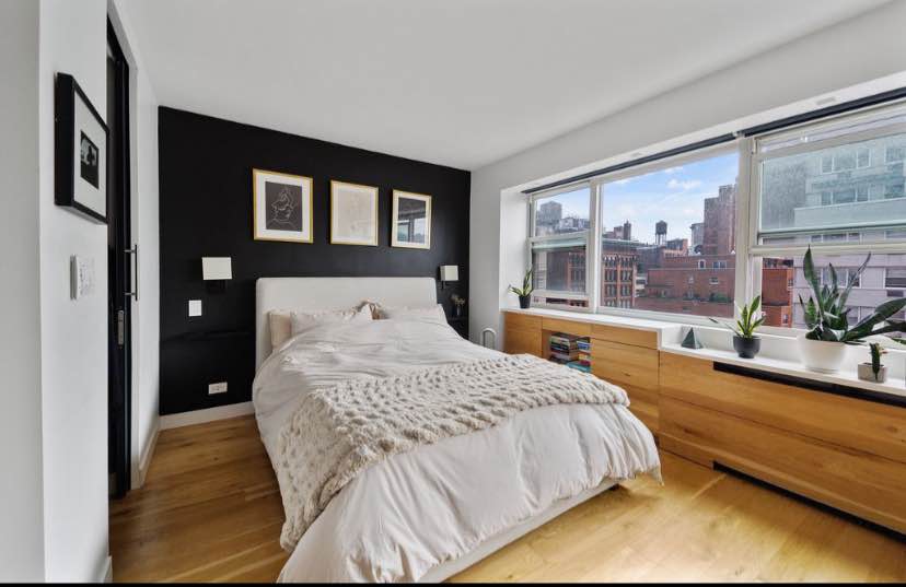 This high floor, triple mint, king sized jump alcovie studio in the Village's most desirable co-op is now available!

For rent furnished or unfurnished.

Apartment 14-O is a pindrop quiet East facing home that been completely gut renovated with thoughtful and custom solutions throughout. The expanded kitchen is a home chef's.