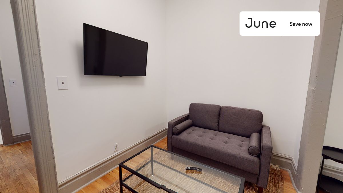 1 bedroom in Columbus Circle on flexible lease terms.
Check out 3D tour now: https://jnhm.es/Zv
This 1 bedroom apartment on the Columbus Circle is available on a 12 month lease or a flexible short term (31 to 364 days) lease. You pick your custom start and end date. Monthly rent rate is determined by furnishing preference, move-in date and move-out date. Speak to a June representative for recommendations on the best stay duration for the lowest rate, and learn more about this home on the June website: https://jnhm.es/5H2
Amenities of this home: Wi-Fi - Paid separately (High-Speed), Guarantors Allowed, Couple-Friendly, Street parking - City permit required, Hardwood Flooring, Microwave, Oven, Refrigerator, also, this unit is conveniently located, several local parks, restaurants and bars are just minutes away.
About June Homes: Welcome to the easiest rental experience of your life. Rent furnished or unfurnished apartments on a 12 month lease or a flexible short term (31 to 364 days). As a resident, you’ll have access to 24/7 support and monthly cleanings of the home’s shared spaces. Sign up now to apply online for your next home with June: https://jnhm.es/sign-roomi
Brokers welcome! Contact us for more details.
Interested? Use this listing ID when speaking to June team: #682