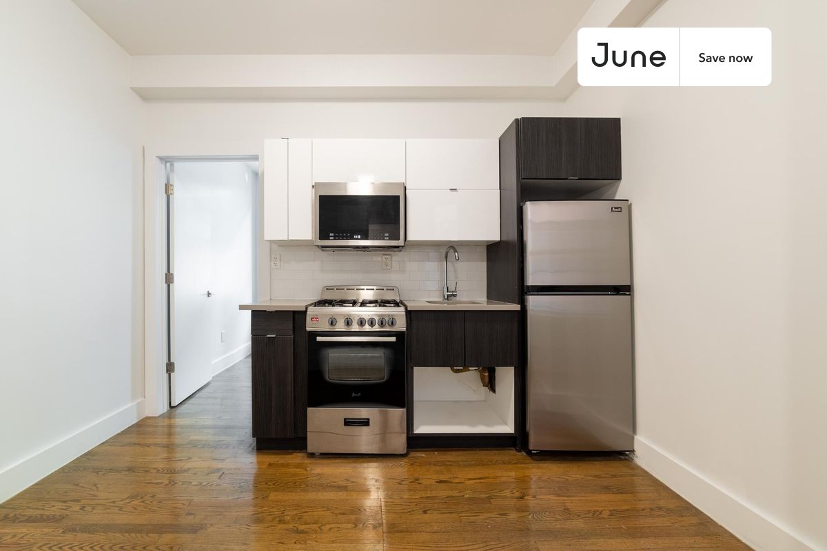 



1 bedroom in East Village on flexible lease terms.

Check out 3D tour now:  https://jnhm.es/885

This  1 bedroom apartment on the East Village  is available on a 12 month lease or a flexible short term (31 to 364 days) lease. You pick your custom start and end date. Monthly rent rate is determined by furnishing preference, move-in date and move-out date. Speak to a June representative for recommendations on the best stay duration for the lowest rate, and learn more about this home on the June website:     https://jnhm.es/6gD

Amenities of this home:      Couple-Friendly,       Guarantors Allowed,    Wi-Fi - Paid separately (High-Speed),    Hardwood Flooring,    Microwave,    Oven,    Refrigerator,   also, this unit is conveniently located, several local parks, restaurants and bars are just minutes away.

About June Homes: Welcome to the easiest rental experience of your life. Rent furnished or unfurnished apartments on a 12 month lease or a flexible short term (31 to 364 days). As a resident, you’ll have access to 24/7 support and monthly cleanings of the home’s shared spaces. Sign up now to apply online for your next home with June: https://jnhm.es/sign-roomi

Brokers welcome! Contact us for more details.

Interested? Use this listing ID when speaking to June team:  #1412