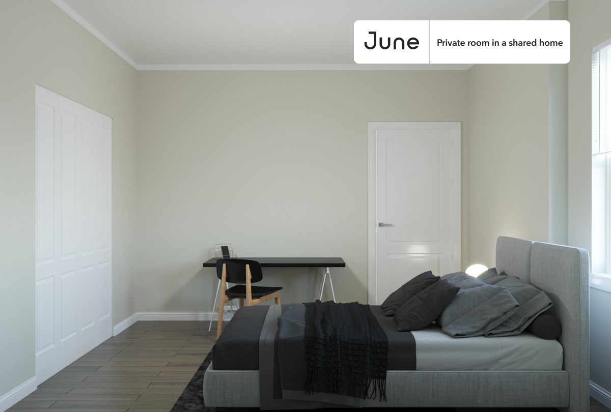 

PLEASE NOTE: This is a private room in a shared apartment. You will have your own bedroom and shared common areas (kitchen, bathroom, etc.) with other residents.

Full bedroom in a 4 bedroom / 2 bathroom apartment!

Check out 3D tour now:  https://jnhm.es/8bW

This  Full room in Irving Park  is available on a 12 month lease or a flexible short term (31 to 364 days) lease. You pick your custom start and end date. Monthly rent rate is determined by furnishing preference, move-in date and move-out date. Speak to a June representative for recommendations on the best stay duration for the lowest rate, and learn more about this home on the June website:  https://jnhm.es/6oR

Amenities of this home:   Dishwasher,    Furnished Common Areas,    Wi-Fi - Paid separately (High-Speed),    Guarantors Allowed,       32-inch Flat-Screen TV,    Dining area,    Street parking - City permit required,    Laundry in home (free),       Living area,    Hardwood Flooring,    Microwave,    Oven,    Refrigerator,   also, this unit is conveniently located, several local parks, restaurants and bars are just minutes away.

About June Homes: Welcome to the easiest rental experience of your life. Rent furnished or unfurnished apartments on a 12 month lease or a flexible short term (31 to 364 days). As a resident, you’ll have access to 24/7 support and monthly cleanings of the home’s shared spaces. Sign up now to apply online for your next home with June: https://jnhm.es/sign-roomi

Brokers welcome! Contact us for more details.

Interested? Kindly note that the minimum stay duration would be 32 days. 

Use this listing ID when speaking to June team:  #1598 C