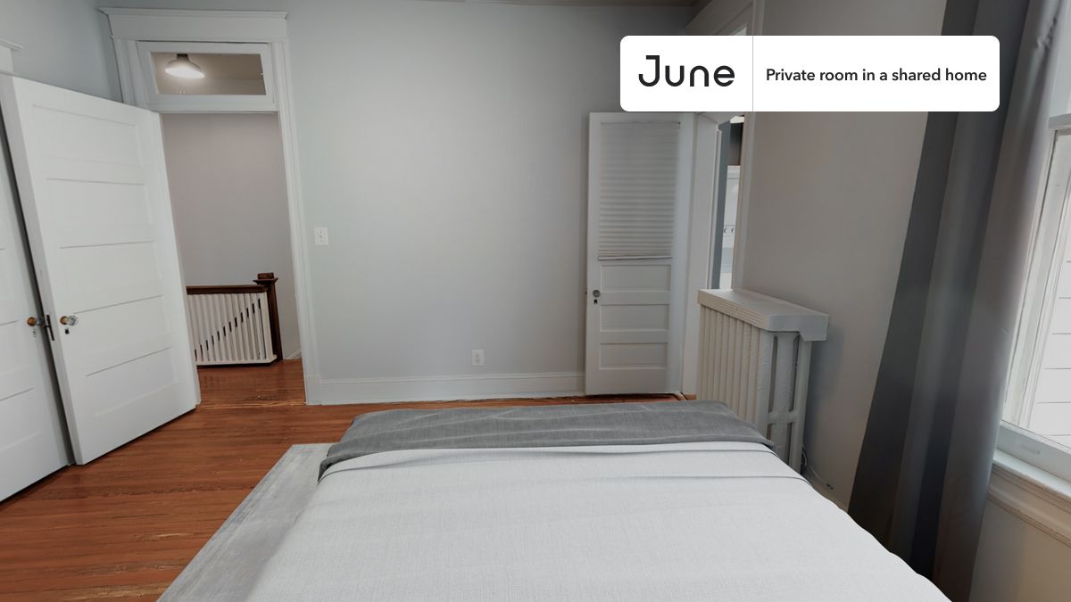 

PLEASE NOTE: This is a private room in a shared apartment. You will have your own bedroom and shared common areas (kitchen, bathroom, etc.) with other residents.

Queen bedroom in a 4 bedroom / 2 bathroom apartment!

Check out 3D tour now:  https://jnhm.es/Oi

This  Queen room in Columbia Heights  is available on a 12 month lease or a flexible short term (31 to 364 days) lease. You pick your custom start and end date. Monthly rent rate is determined by furnishing preference, move-in date and move-out date. Speak to a June representative for recommendations on the best stay duration for the lowest rate, and learn more about this home on the June website:  https://jnhm.es/5x6

Amenities of this home:   Dishwasher,    Furnished Common Areas,    Wi-Fi - Paid separately (High-Speed),    Outdoor space,    Guarantors Allowed,       32-inch Flat-Screen TV,       Central AC (Common space),    Street parking - City permit required,    Laundry in home (free),    Hardwood Flooring,    Microwave,    Oven,    Refrigerator,   also, this unit is conveniently located, several local parks, restaurants and bars are just minutes away.

About June Homes: Welcome to the easiest rental experience of your life. Rent furnished or unfurnished apartments on a 12 month lease or a flexible short term (31 to 364 days). As a resident, you’ll have access to 24/7 support and monthly cleanings of the home’s shared spaces. Sign up now to apply online for your next home with June: https://jnhm.es/sign-roomi

Brokers welcome! Contact us for more details.

Interested? Kindly note that the minimum stay duration would be 31 days. 

Use this listing ID when speaking to June team:  #466 D