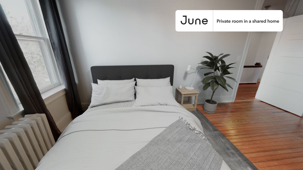 

PLEASE NOTE: This is a private room in a shared apartment. You will have your own bedroom and shared common areas (kitchen, bathroom, etc.) with other residents.

Queen bedroom in a 4 bedroom / 2 bathroom apartment!

Check out 3D tour now:  https://jnhm.es/Oi

This  Queen room in Columbia Heights  is available on a 12 month lease or a flexible short term (31 to 364 days) lease. You pick your custom start and end date. Monthly rent rate is determined by furnishing preference, move-in date and move-out date. Speak to a June representative for recommendations on the best stay duration for the lowest rate, and learn more about this home on the June website:  https://jnhm.es/5x5

Amenities of this home:   Dishwasher,    Furnished Common Areas,    Wi-Fi - Paid separately (High-Speed),    Outdoor space,    Guarantors Allowed,       32-inch Flat-Screen TV,       Central AC (Common space),    Street parking - City permit required,    Laundry in home (free),    Hardwood Flooring,    Microwave,    Oven,    Refrigerator,   also, this unit is conveniently located, several local parks, restaurants and bars are just minutes away.

About June Homes: Welcome to the easiest rental experience of your life. Rent furnished or unfurnished apartments on a 12 month lease or a flexible short term (31 to 364 days). As a resident, you’ll have access to 24/7 support and monthly cleanings of the home’s shared spaces. Sign up now to apply online for your next home with June: https://jnhm.es/sign-roomi

Brokers welcome! Contact us for more details.

Interested? Kindly note that the minimum stay duration would be 31 days. 

Use this listing ID when speaking to June team:  #466 C