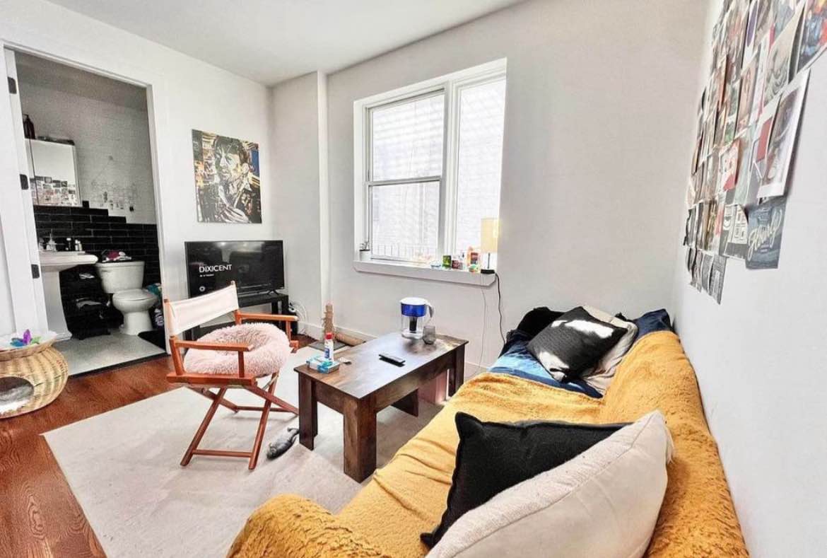 Looking for someone to occupy my private apartment. It's the top floor of a 3-story building, so you get some privacy. The place has wood floors in living area and bedroom. High ceilings, making it feel comfy and open, plus you'll get plenty of natural light flooding in. Living here puts you right in the mix lively scene, with parks, restaurants and bars nearby.
Apartment is 1 block away from the train. Lived here for over 5 years and absolutely love this apartment and neighborhood.

I work in tech publishing - I love movie nights, dinners with friends, long walks around the city, and all manner of arts and crafts.
Seeking someone that is easy-going, clean and transparent.

iMessage me: (929) 754-0049

