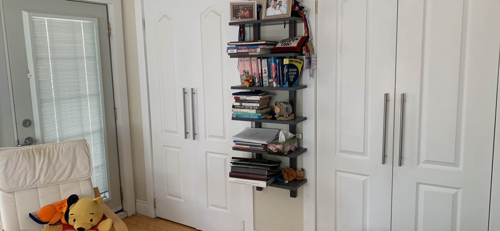 Firstly this is a LGBTQ+ household. Preference for a male applicant. 

Private bedroom with lots of closet space, and private balcony in a modern house. full bathroom on the lower level. Access to the full kitchen. Rent includes all utilities and unlimited wifi. Large back yard and decks with shed for bicycle storage. Street parking available with a permit (paid by you). No Smoking in the house. Unfortunately no pets.


I am a private chef and also do catering out of the kitchen, therefore work from home. Looking for someone who does not work from home as well.