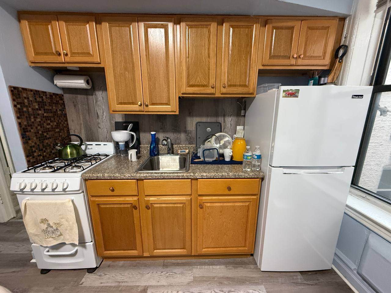 I have 2 bed 2 bath apartment for rent. At affordable price and they are well fully furnished with brand new utilities. Full size kitchen and bathroom.
$800 for rent and it’s slightly negotiable
Parking space included.
Pets are allowed
Utilities included:-
Hydro
Heat
Water
Refrigerator
Washer and dryer
Electricity
Wi-fi and more.