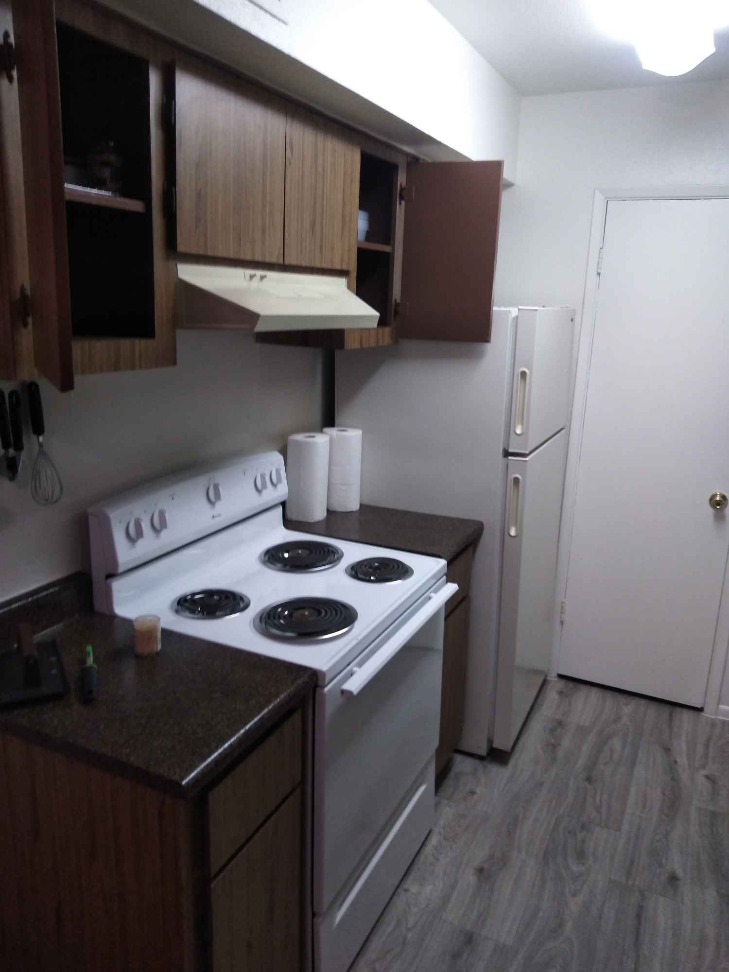 I work at the University of Arizona and am looking for a person to take the 2nd room in a 2 bedroom apartment. I tend to stick to my room when I am home and try to keep the common area clean. It didn't have an option below but there is on site laundry.