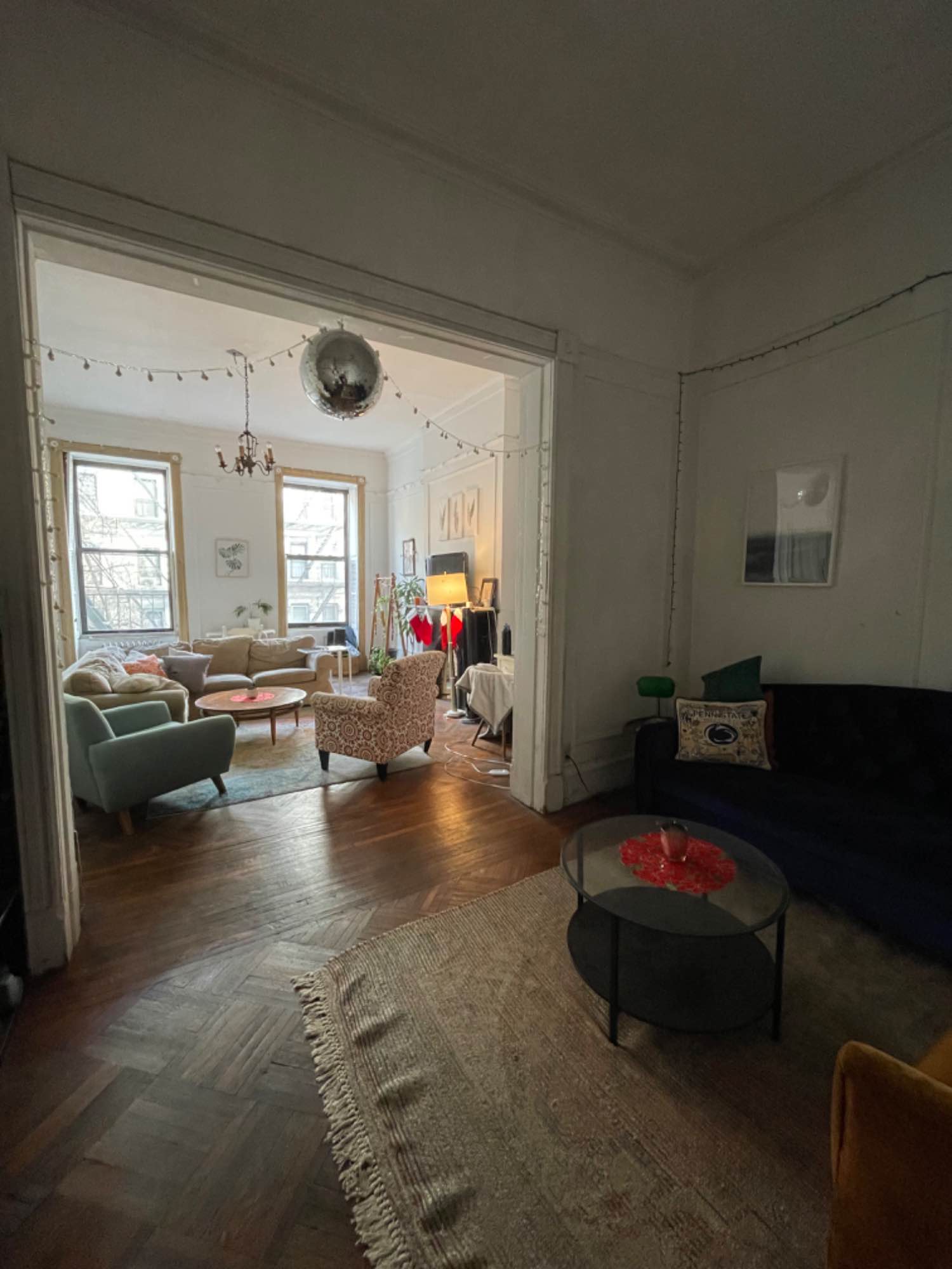 Private room available in HUGE east village apartment. Looking for a female (age 20s or 30s) to move into my room for 5 months (Jan 1 - May 32) and join 3 other amazing roommates! The apartment is the entire floor with two separate wings, a huge kitchen, and two living rooms. Let me know if you are interested! I have lived here for 9 years and love it SO much, I know you will too!