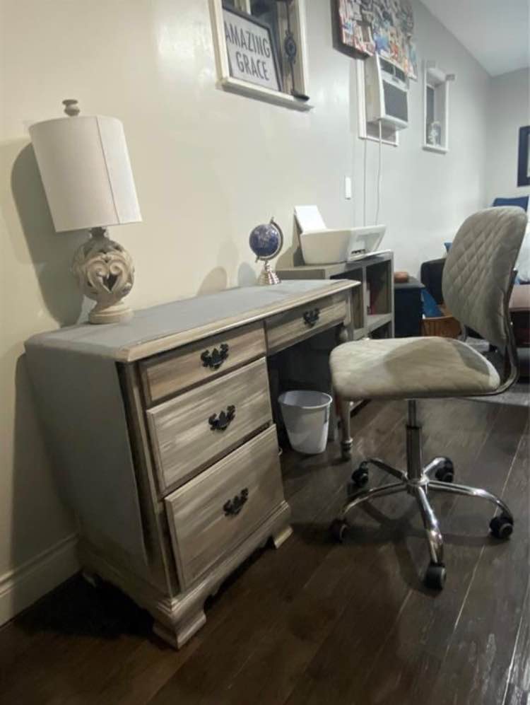 Don't Miss Out on this adorable; Fully Furnished studio leading for a short term or long term lease opportunity. Water and WI-FI are included. lolThis unit is near all major highways and just 5 minutes to Downtown. It is modern with wood flooring, a high ceiling, recessed lighting, and a lovely pair of french style double doors that exits out to its own private paved patio. This unit has a stacked washer and dryer and plenty of space to store goods. It is nicely decorated with all of the essentials including a high end futon (not shown in pics) for sitting and/or guest, a desk for workspace, a large armoire for clothing, and a four chair high top table perfect for entertainment. Don't Wait; email me your cell number on willshreggz@outlook.com Today. This is a private, seperate home located on the same lot as another home. Street parking for this home is available.