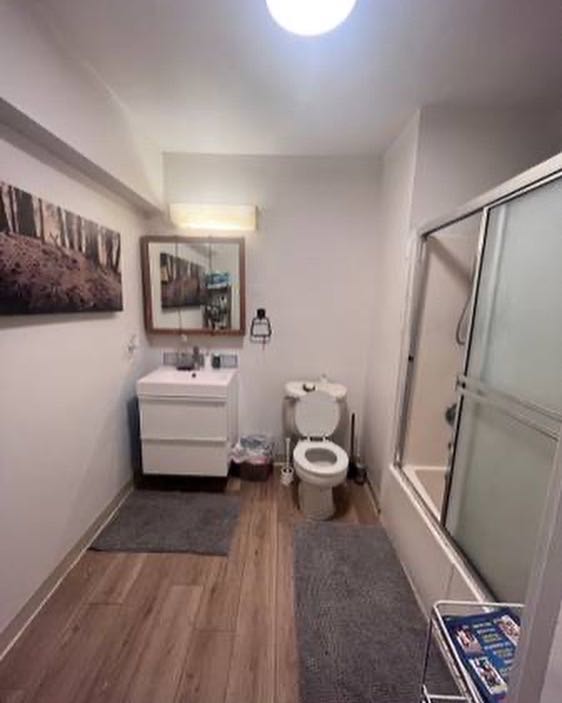 This is a Private Room. It’s a two bedroom apartment in the center of Hollywood. You can see the sign right as you walk out the front door. Laundry units are in building.  No smoking cigs inside. Only outside. Be an adult when it comes to alcohol usage. Don’t be one of those people who can’t control their alcoholism and live in denial about it and act out or black out. We don’t want any violent, ghetto or shady folks with criminal records applying. Don’t waste your time or mine. Because It just won’t happen. Be a mature, working class individual, who pays bills and rent on time, all the time. Utility bills include the Dept of Water and Power (LADWP), SoCal Gas Co. And Spectrum Internet. Paid every month, split in 3 ways equally. We take turns cleaning the mutually used areas like bathroom and kitchen. I myself do a variety of things to make money, from data entry to Ebay selling, film extra work, djing, focus groups and I do a little tattooing, I also go to LA city college. My roommates name is Amber and we are partners. She is disabled and has MS and can’t walk, she works at UPS Corporate office. We have a good relationship and hope to find someone who can fit in with us in a comfortable arrangement. Rent is on a month to month basis, so if it’s a fit, perfect. If not, a 30 day notice can be submitted and we can part ways & move on with our lives in an appropriate manner. If you have any questions, please contact me by text only at 310-998-7773. Thank you, I look forward to speaking with interested parties. Please don’t be a scammer. I won’t accept money orders or cashiers checks thru the mail. I’m privy to that method of scam and won’t accept it. I will only rent to someone who has physically appeared for an apartment viewing and interview and with whom, mutual good vibes are felt between both parties and a decision has been made to further the process of moving in. I can also do FaceTimes, Have a nice day.