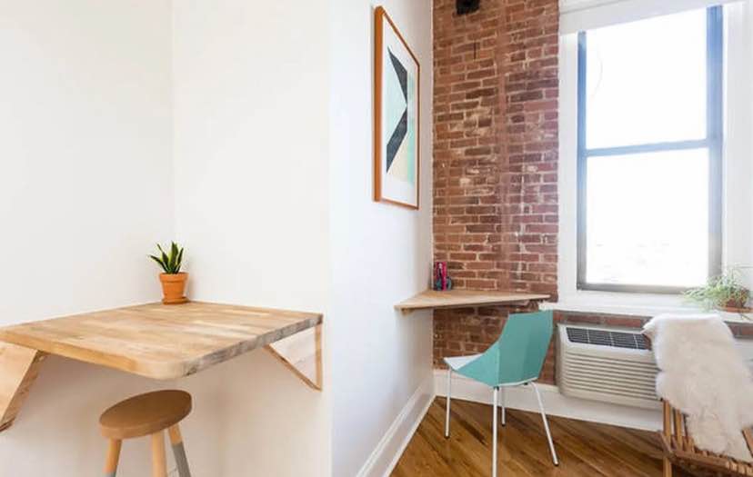 Beautiful Loft with City view in flawless factory conversion! Available furnished or unfurnished - Your choice!
Gorgeous loft with excellent natural light and NYC views. Many architectural details have been preserved such as the exposed brick walls and stripped wood beams. The ceilings are over 11 ft high. The loft features a modern kitchen with butcher block counter tops and stainless steel appliances. The bathroom has an oversized shower and classic black and white tile design. The building features a gorgeous lobby with original artwork, laundry room, and freight elevator for moving in. Come view today!