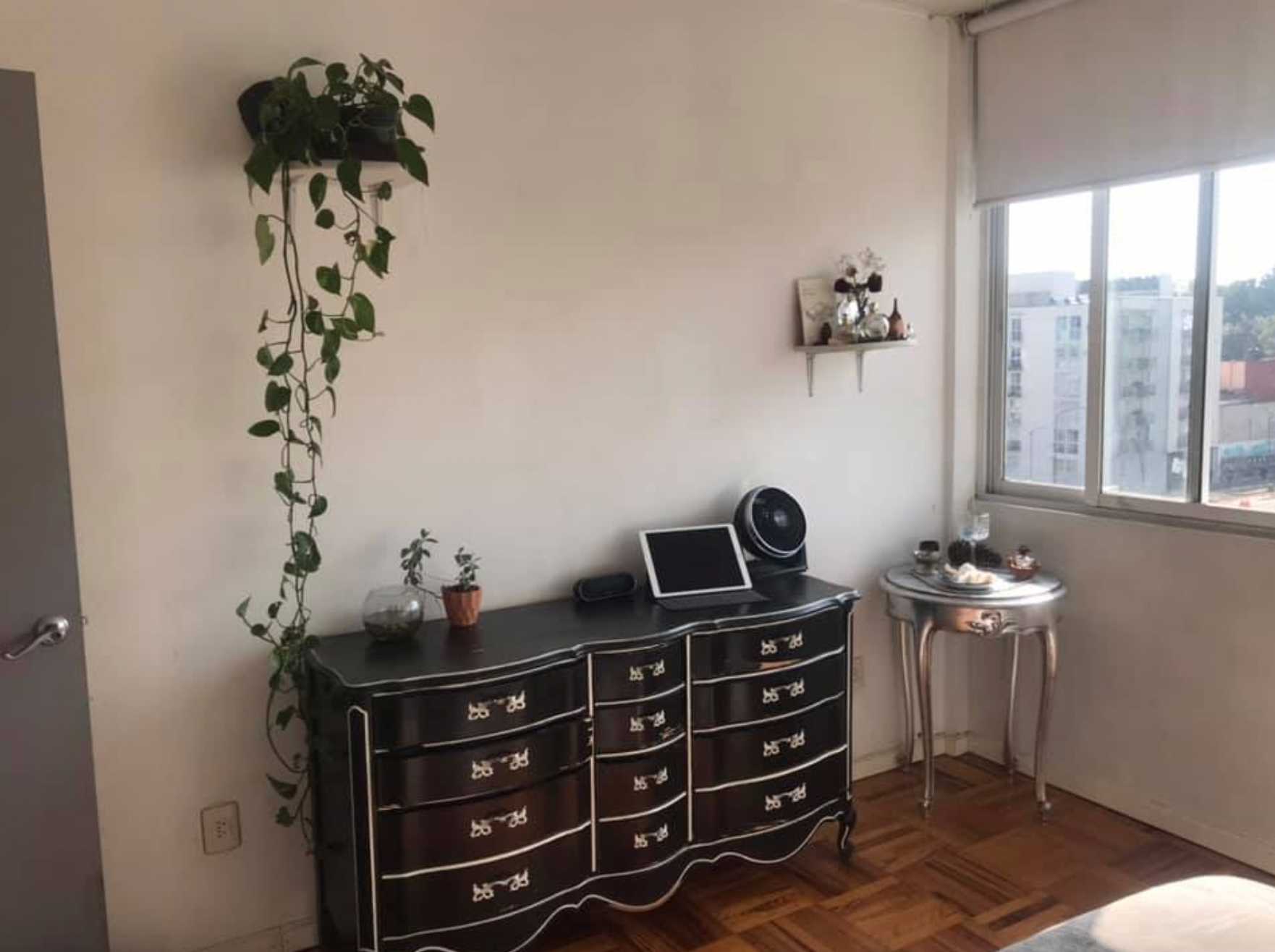 Subletting my apartment for 3 months, is very spacious, and full of light, if you want to live in a real mexican neighborhood this is the best option to really explore Mexico city, very well located,walking distances , best michelin tacos 2 blocks around, organic market one block, Aprtment jhas a lot of plants